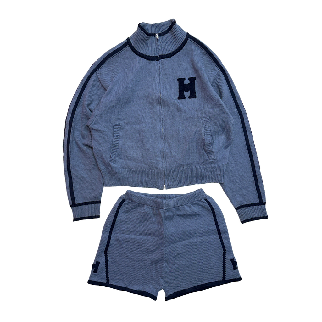 Hotter than Hell Women's Blue Knit Set (One Size)