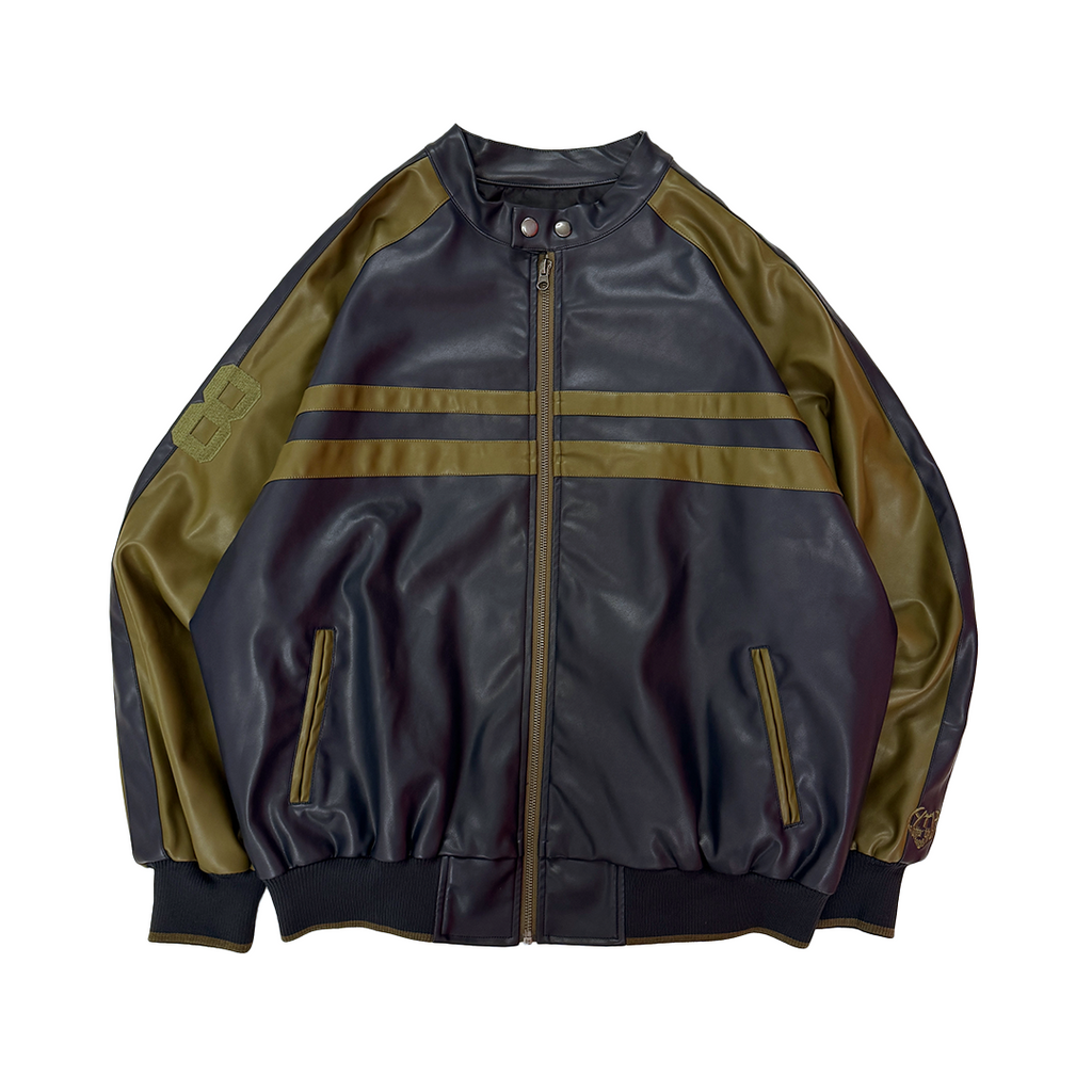 Hotter than Hell Green Faux Leather Crop Jacket (One Size)
