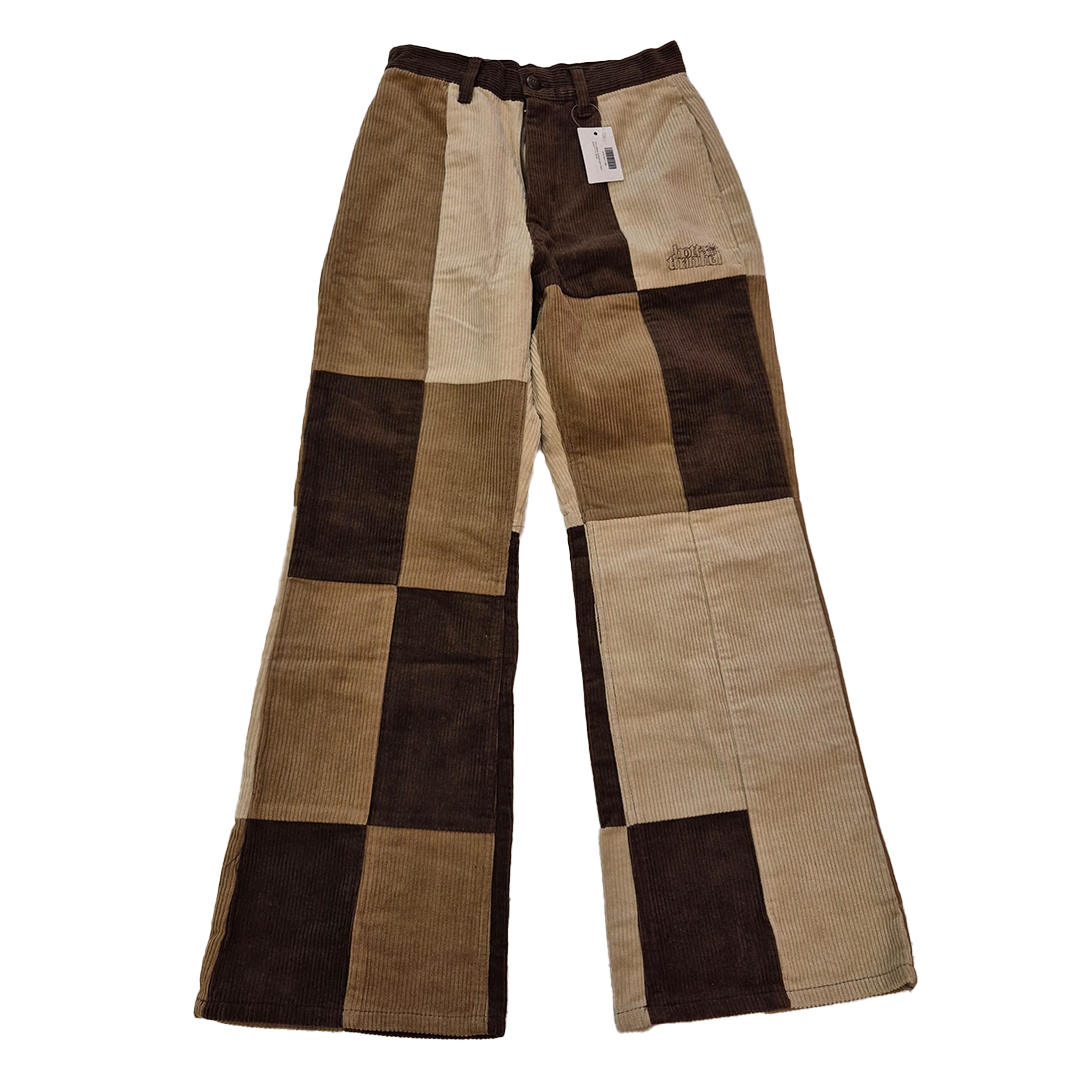 HTH Corduroy Patch Pants Beige (M)