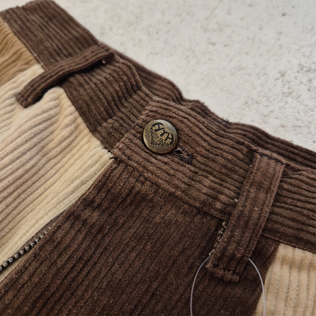 HTH Corduroy Patch Pants Beige (M)