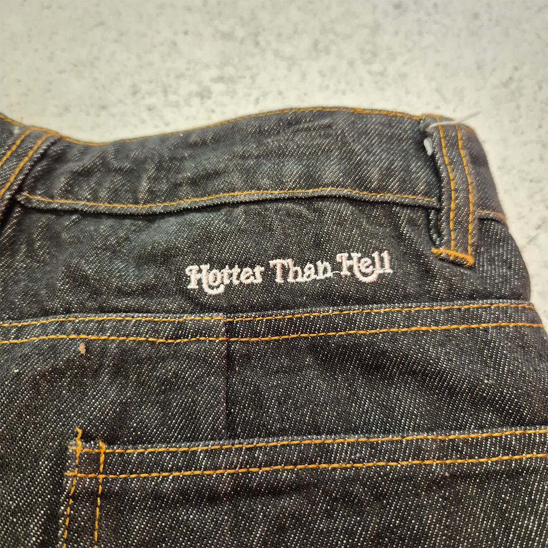 Hotter Than Hell Denim Short / Skirt (S)