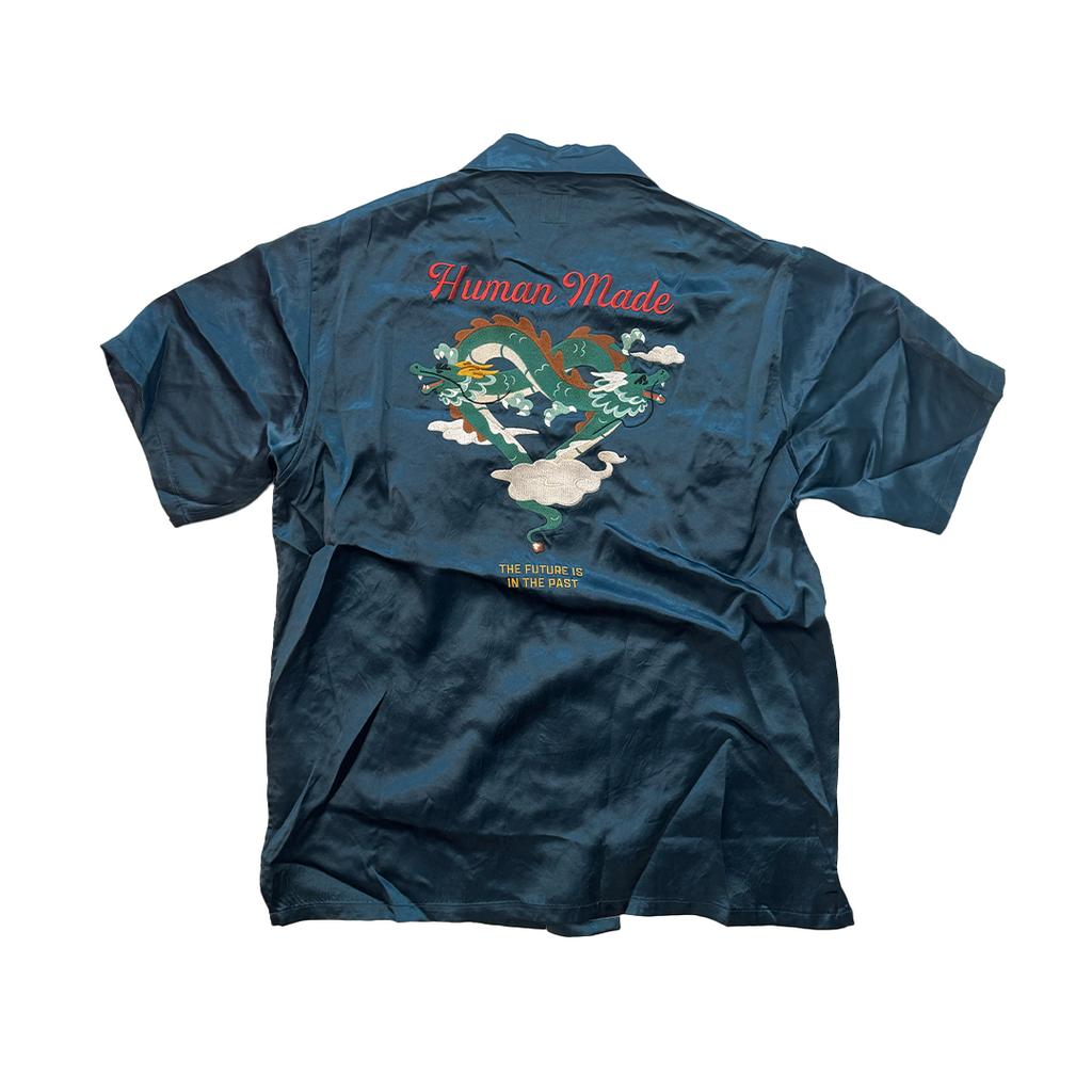 Human Made Satin Shirt Tiger Embroidery (M)