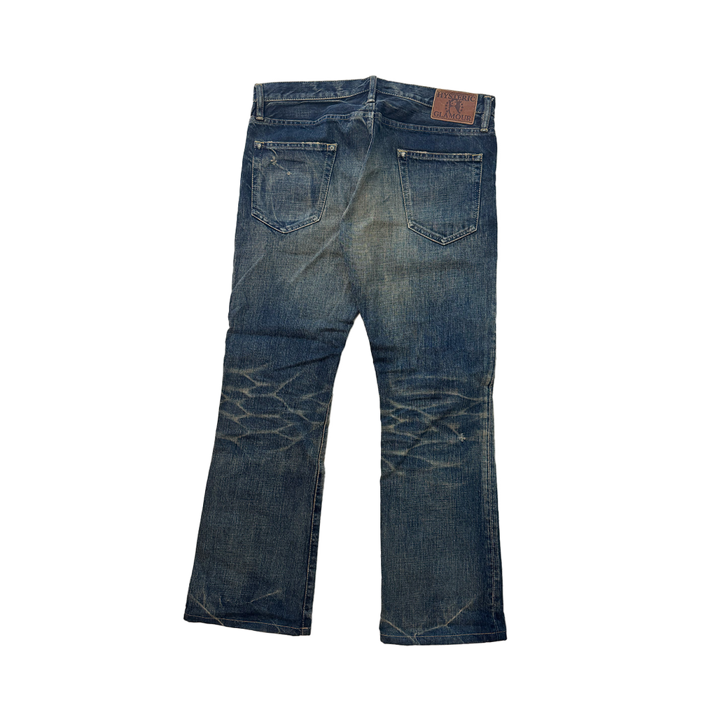 Hysteric Glamour Flare Pants Denim (34)