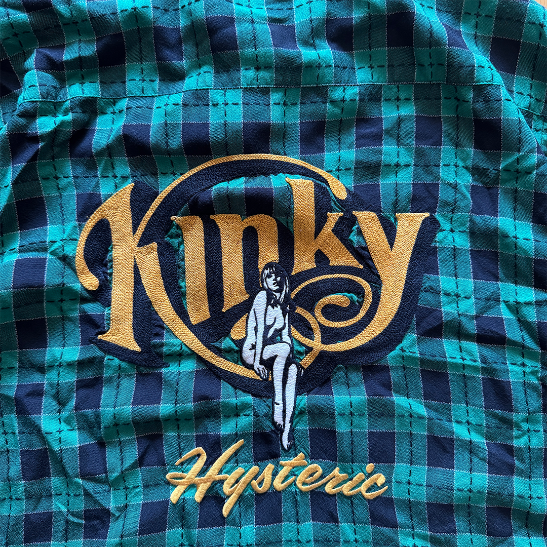 Hysteric Glamour Kinky Embroidered Open Collar S/S Shirt (M)