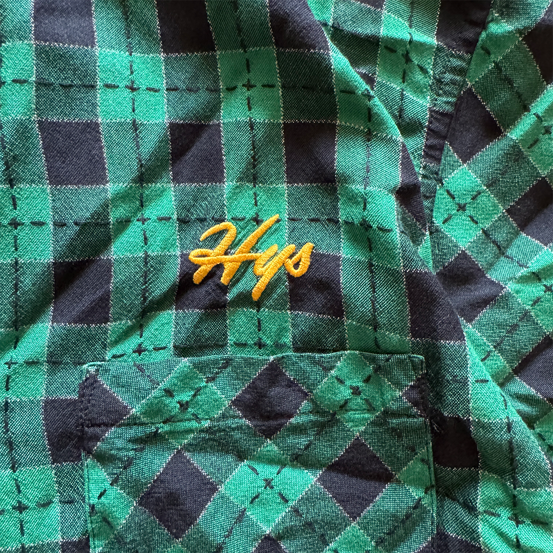 Hysteric Glamour Kinky Embroidered Open Collar S/S Shirt (M)