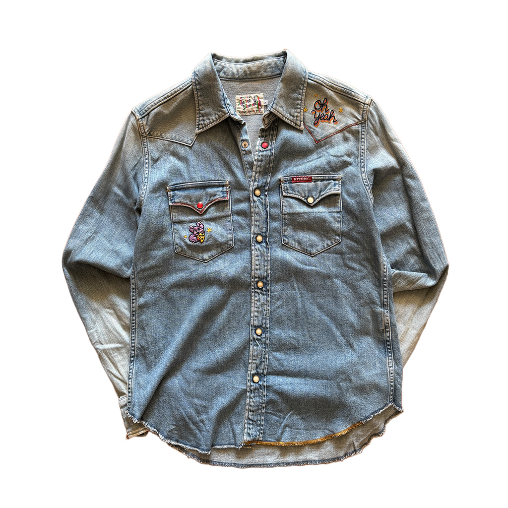 Hysteric Glamour Denim Western Shirt (M)