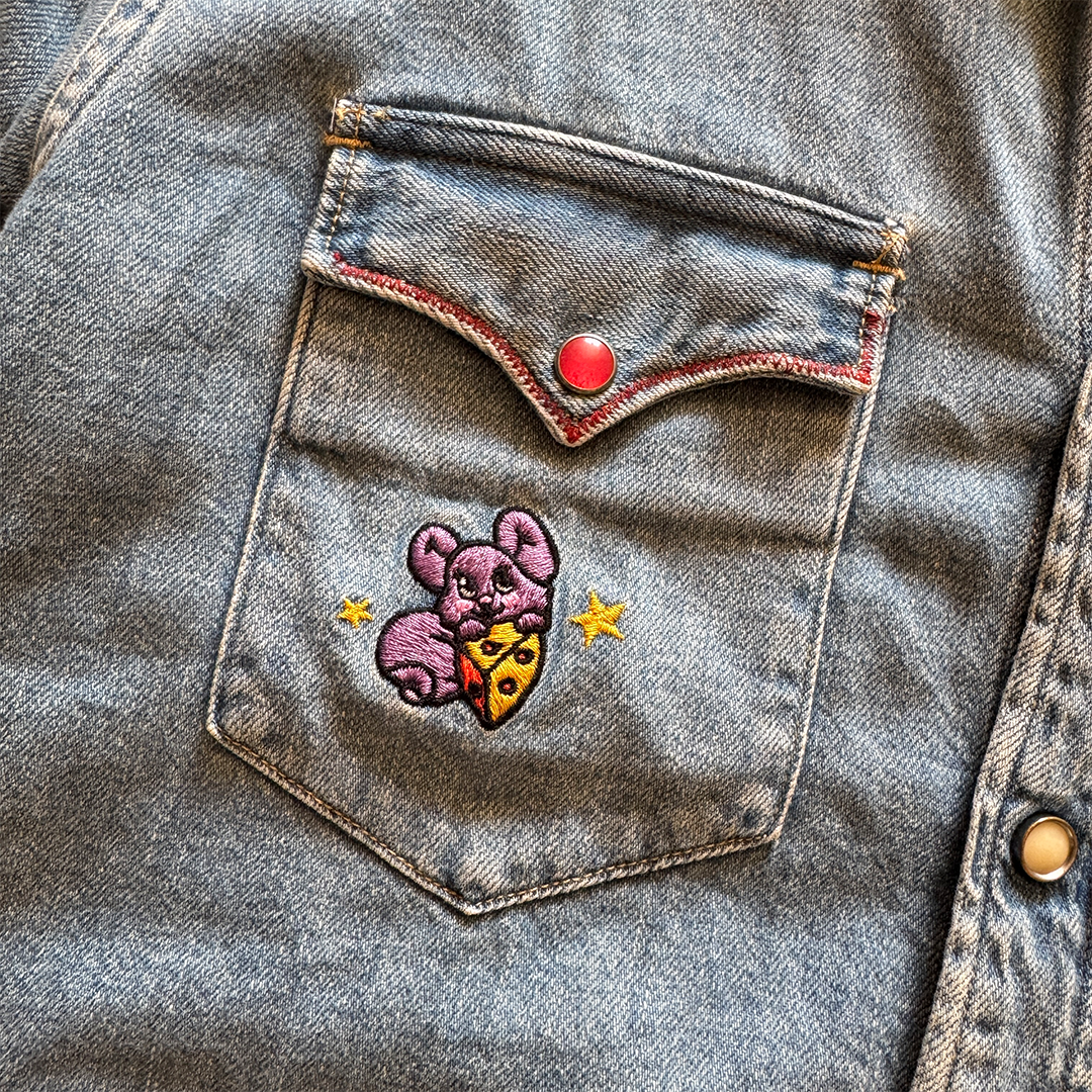 Hysteric Glamour Denim Western Shirt (M)