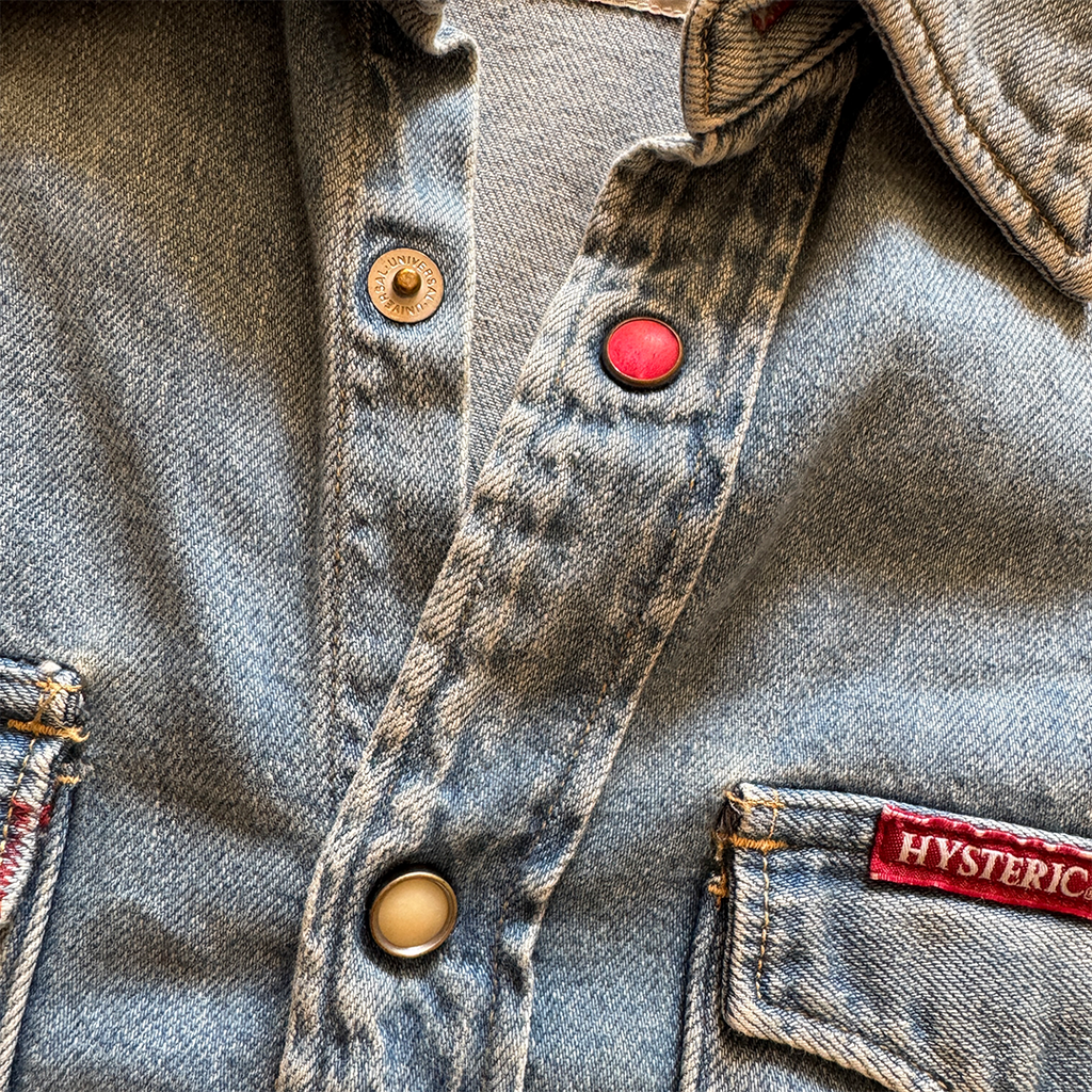 Hysteric Glamour Denim Western Shirt (M)