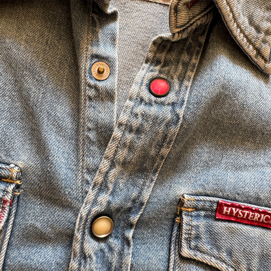 Hysteric Glamour Denim Western Shirt (M)