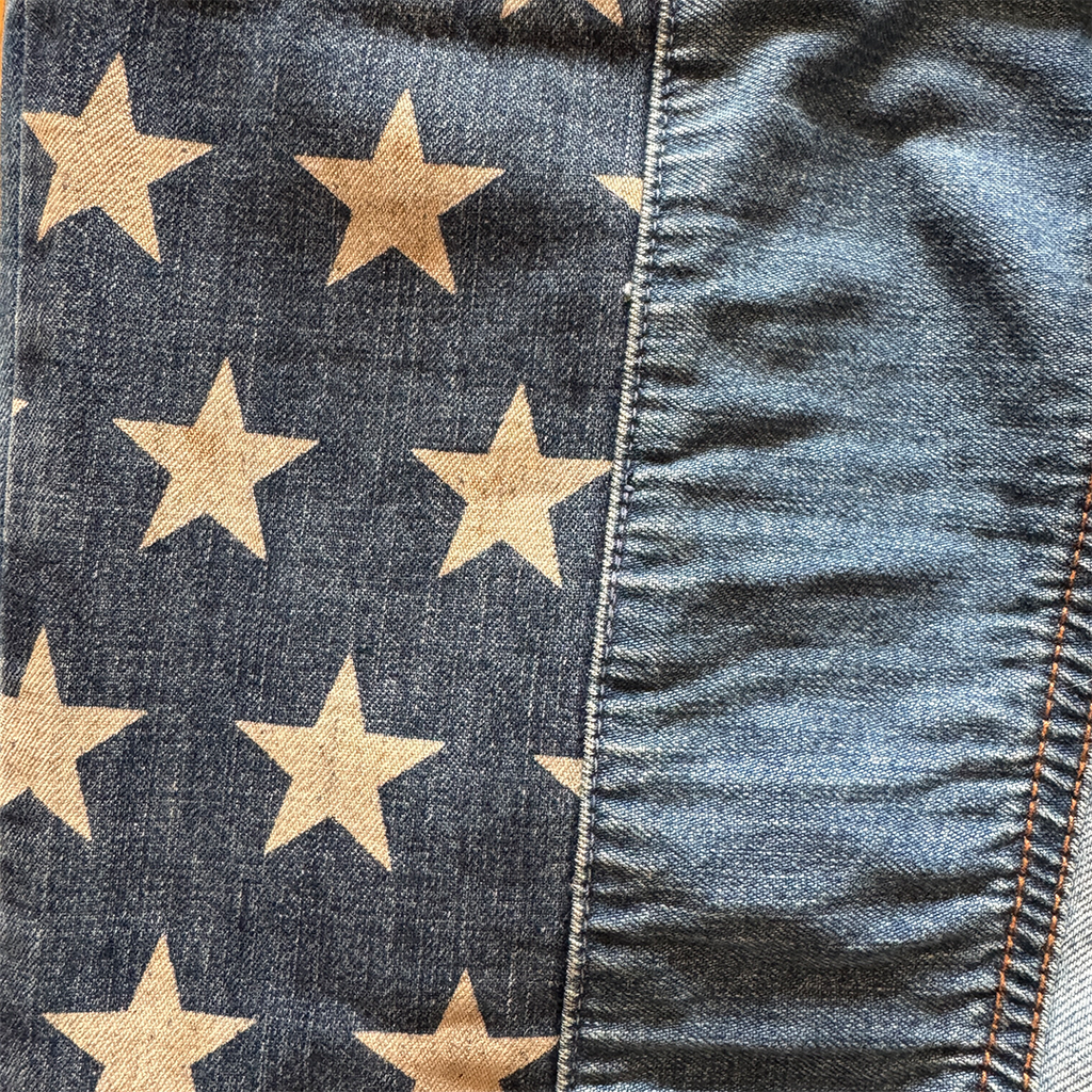 Hysteric Glamour Kinky Patchwork Bootcut Jeans (M)