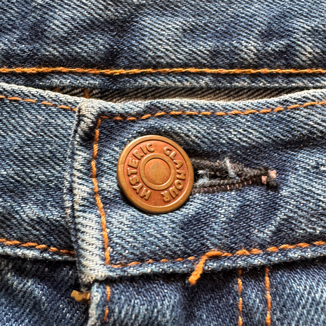 Hysteric Glamour Kinky Patchwork Bootcut Jeans (M)