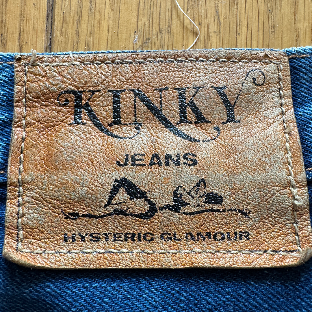 Hysteric Glamour Kinky Patchwork Bootcut Jeans (M)