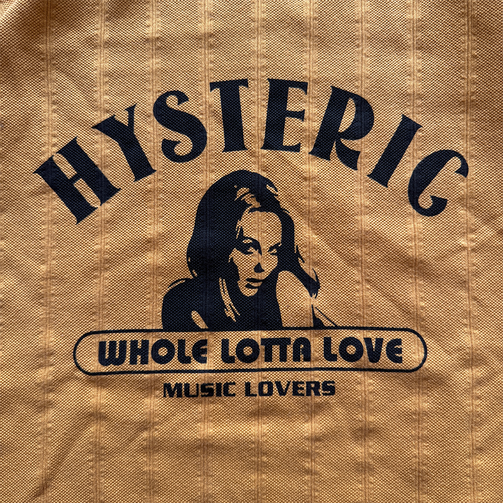 Hysteric Glamour Yellow Knit Tee (L)