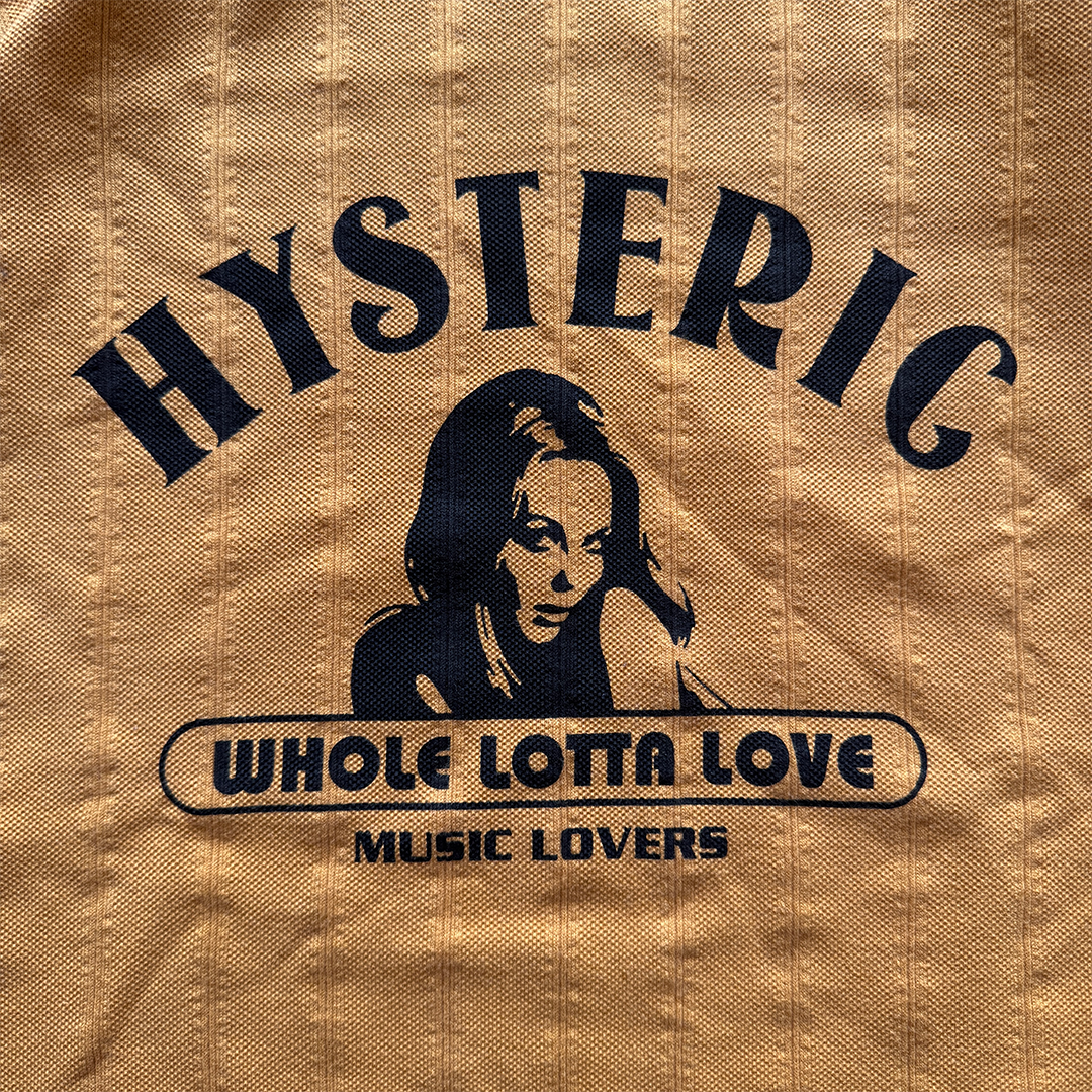 Hysteric Glamour Yellow Knit Tee (L)