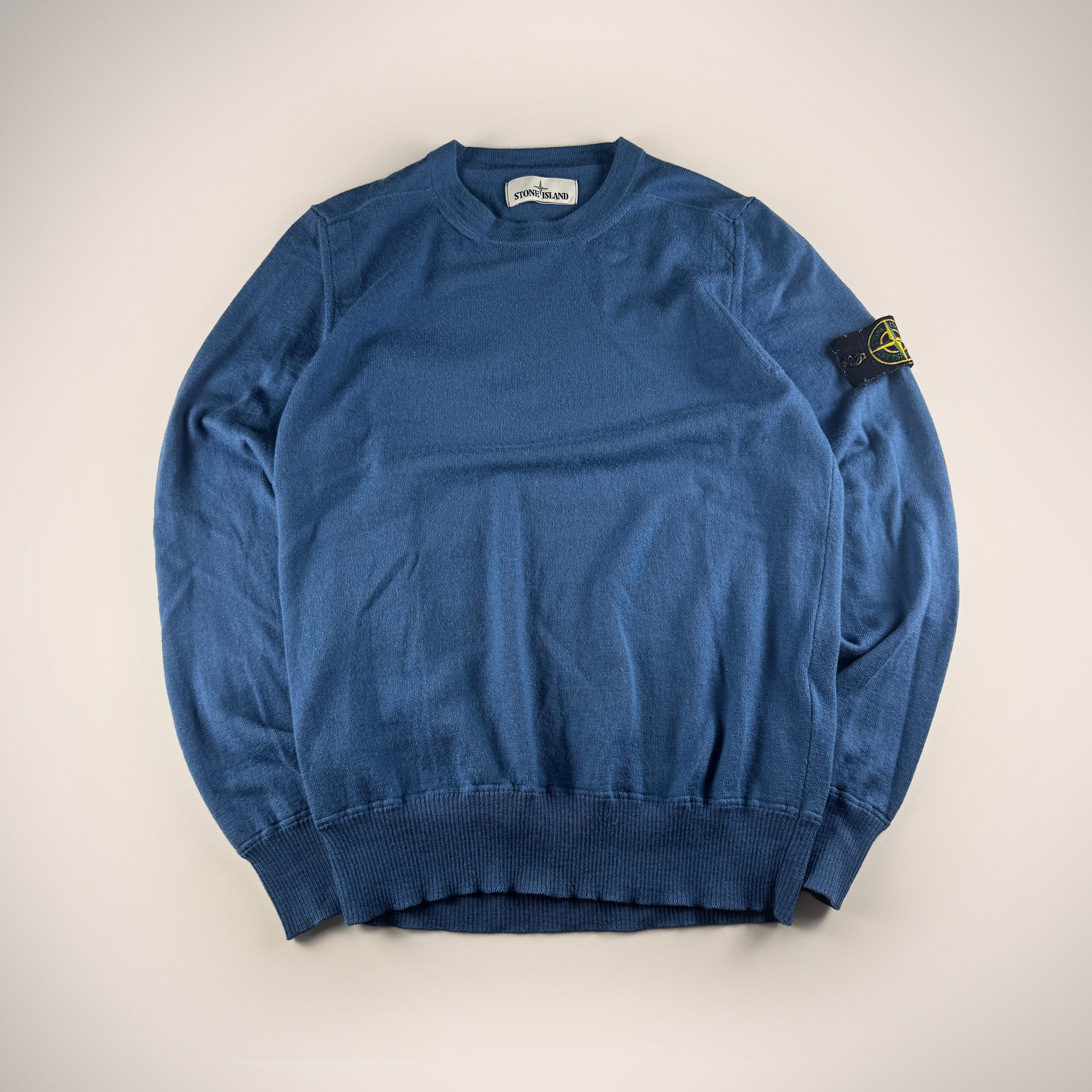 Stone Island Knit Blue Sweater (S)