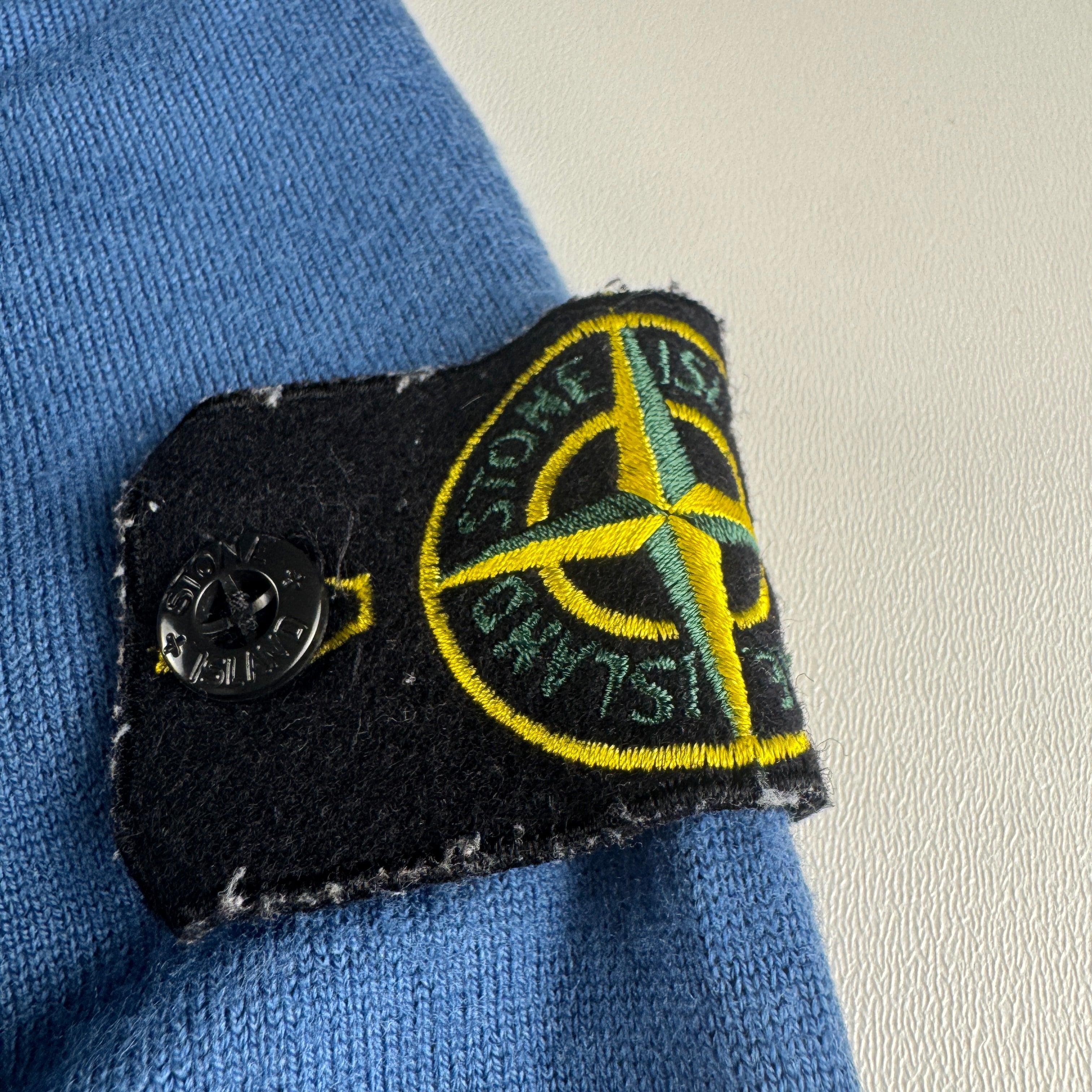 Stone Island Knit Blue Sweater (S)