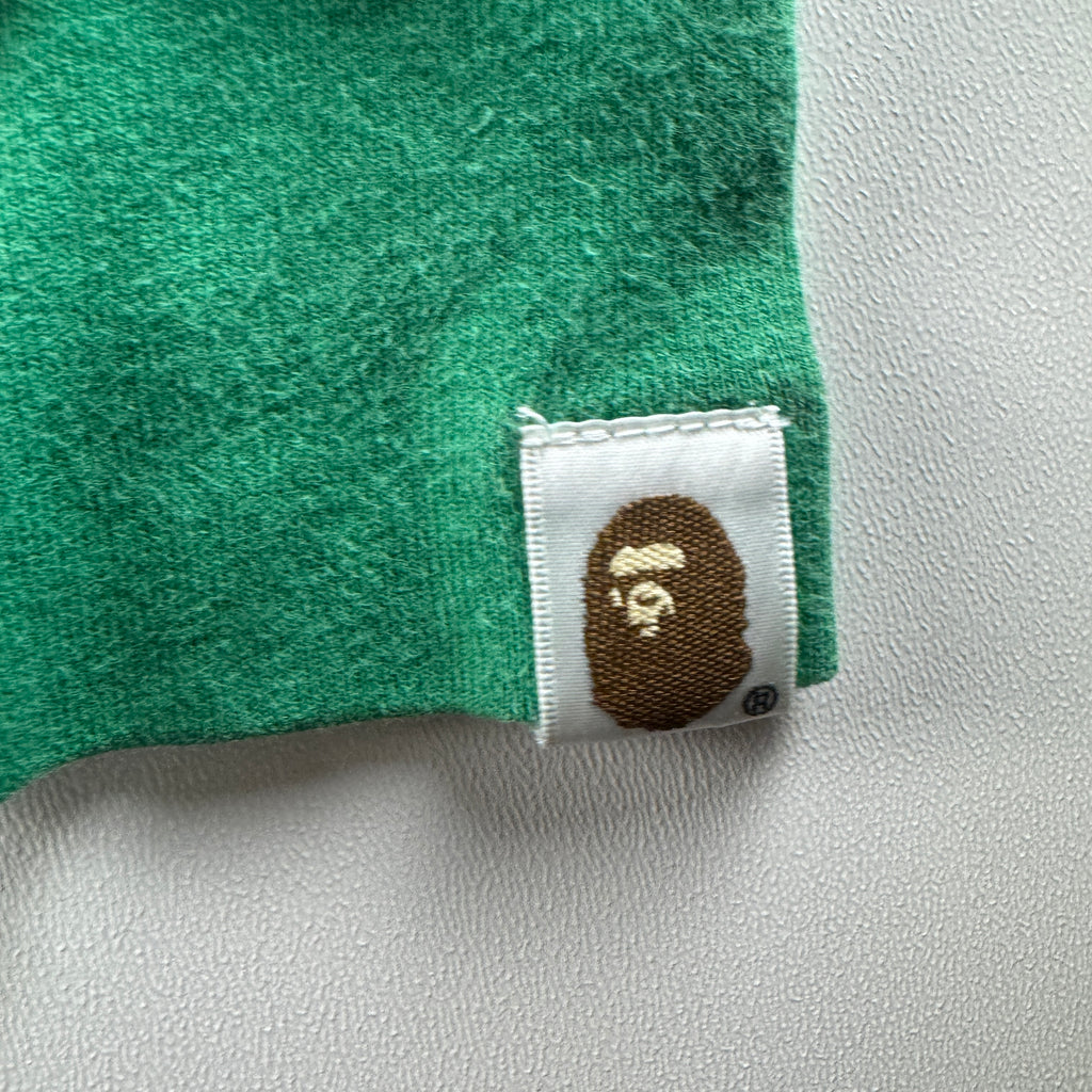 BAPE Nigo Era Ascii Baby Milo Green Long Sleeve (M)