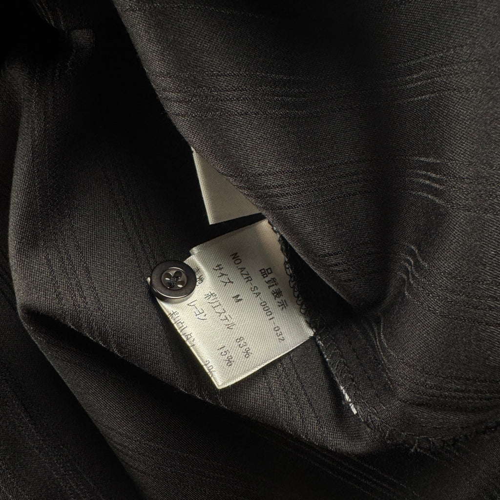 Student Apathy Black Striped S/S Shirt (M)