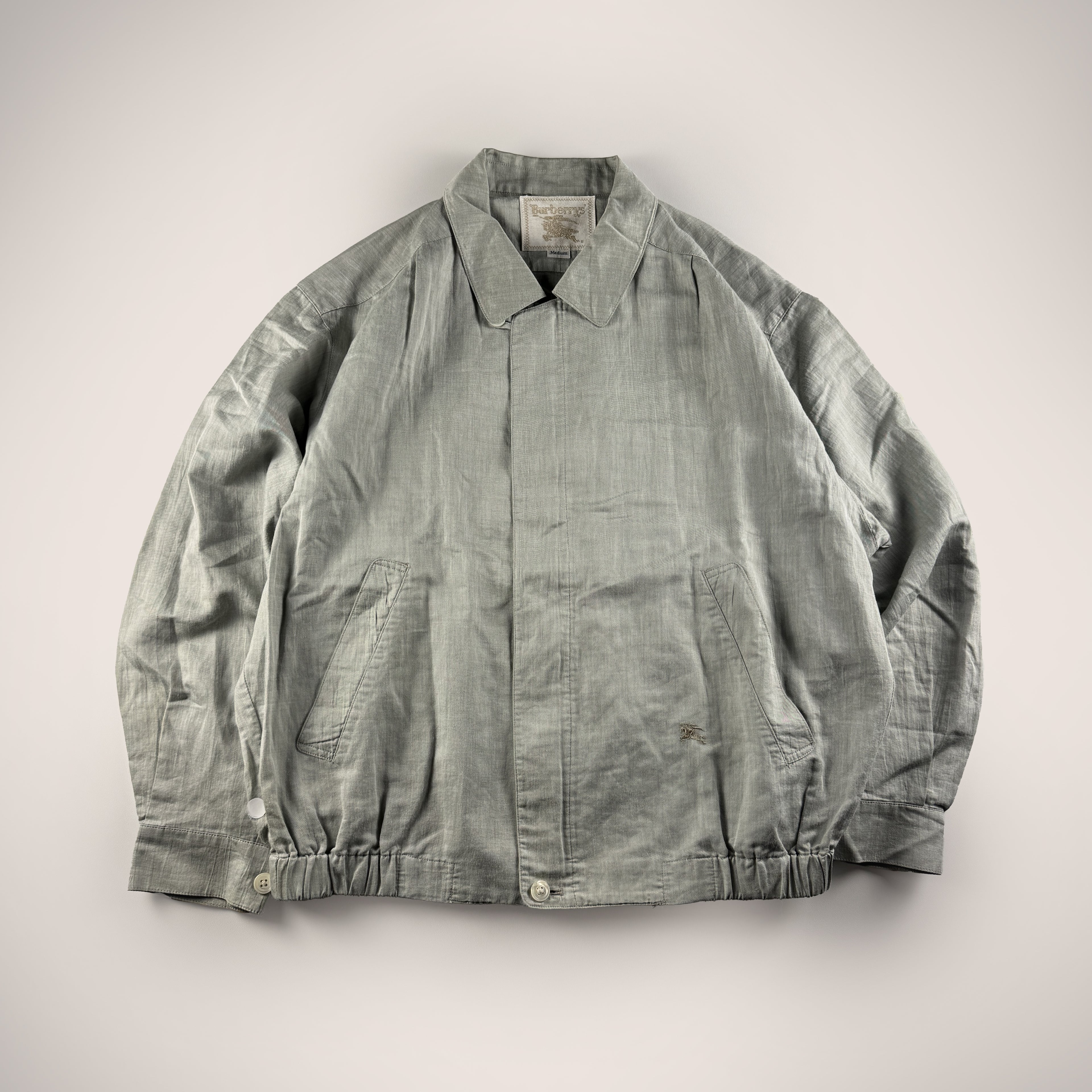 Burberry Grey Light Jacket (M)