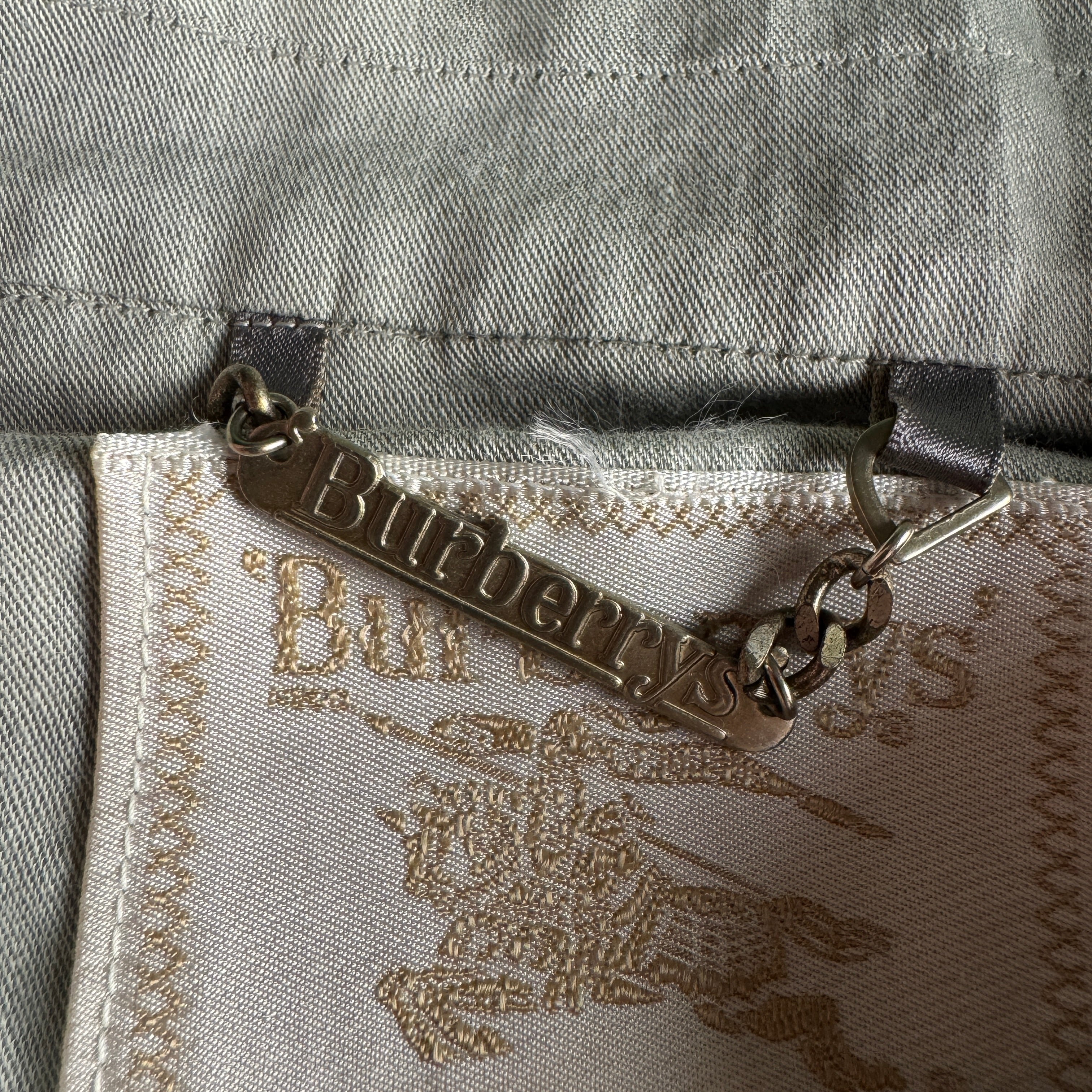 Burberry Grey Light Jacket (M)