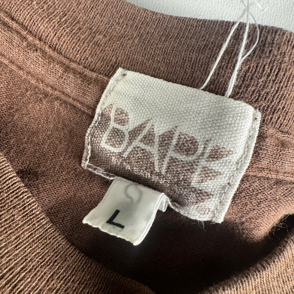 BAPE Baby Milo Brown Tee (L)