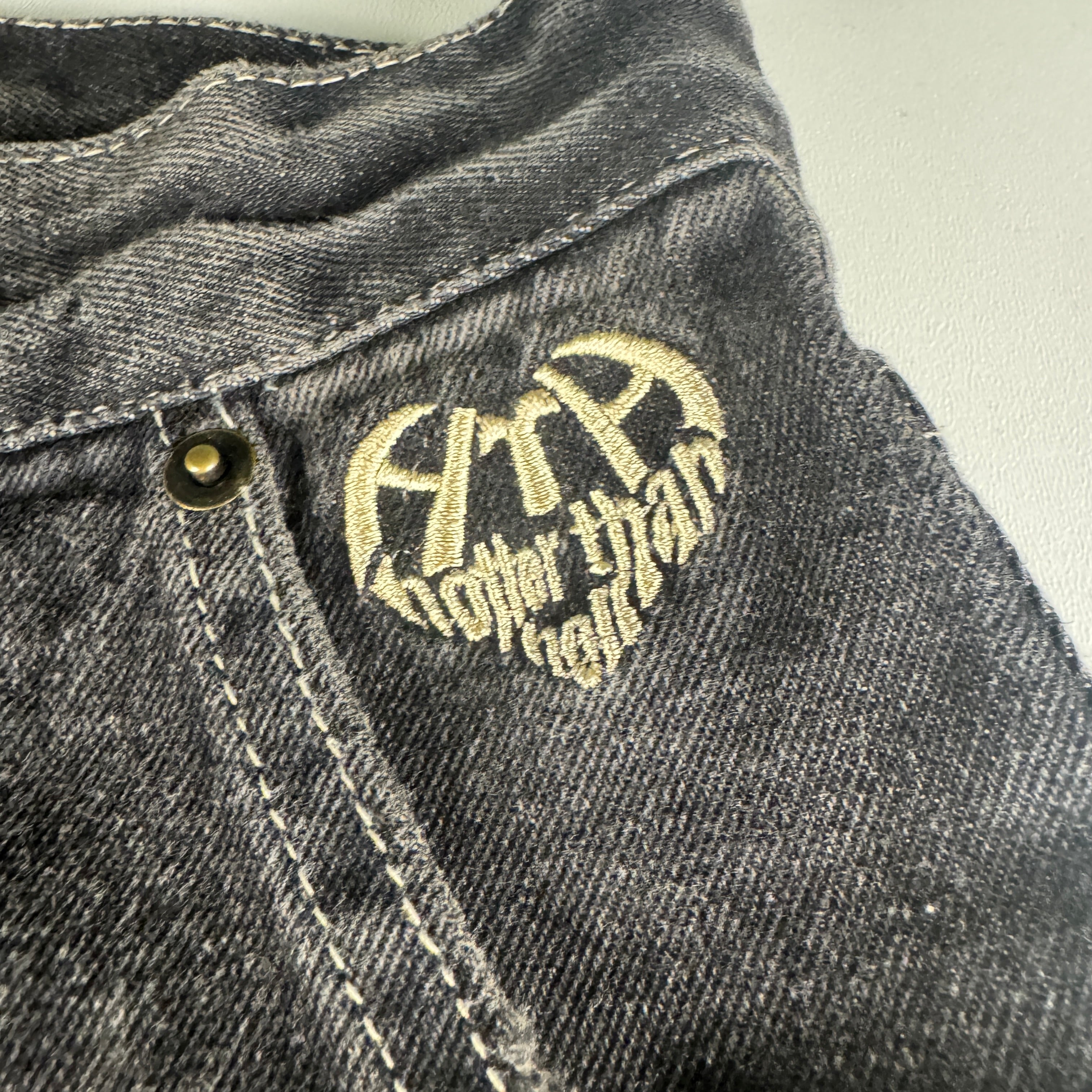 Hotter Than Hell Denim Setup Jacket + Pants (Free Size)