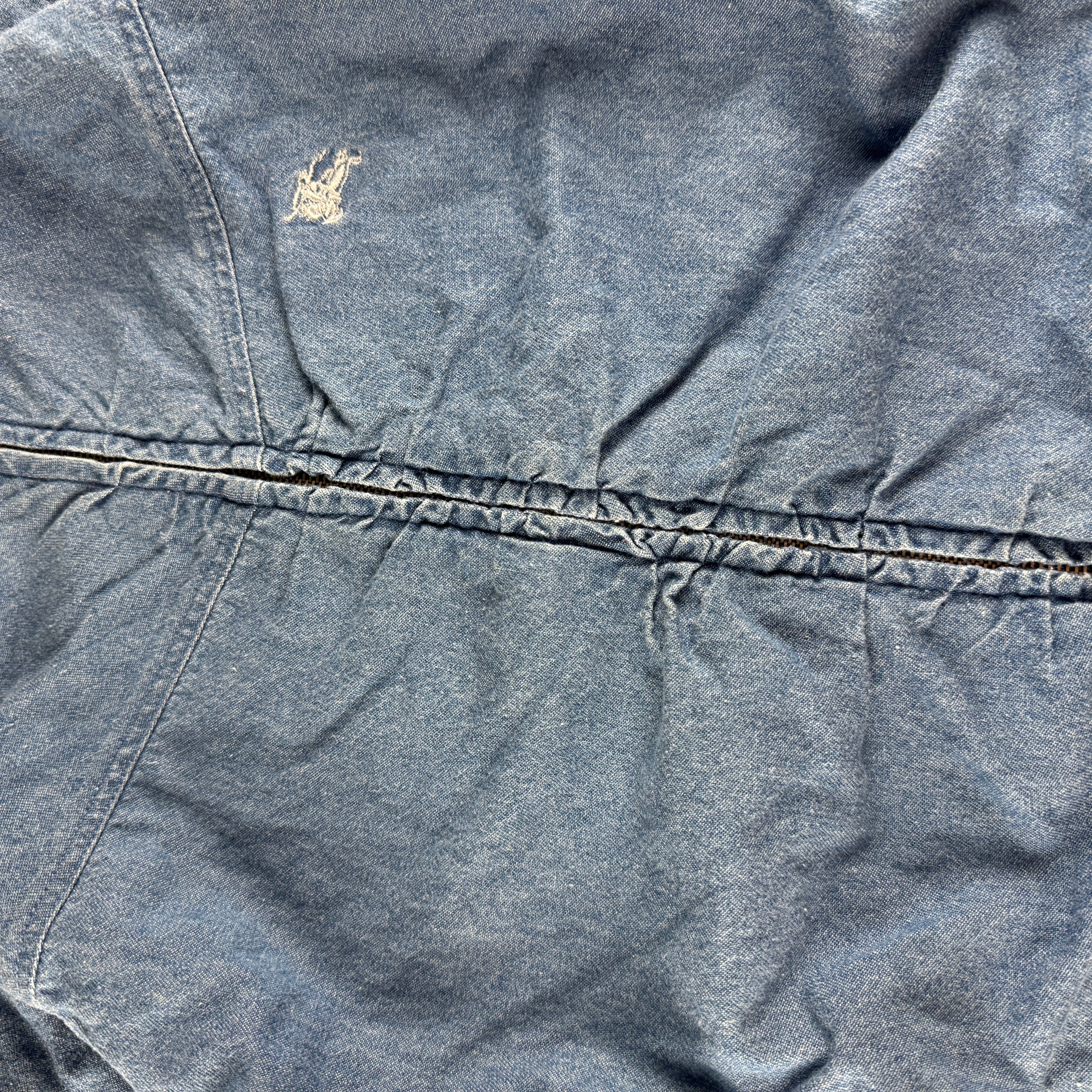 Burberry Nova Check Denim Blue Jacket (M)