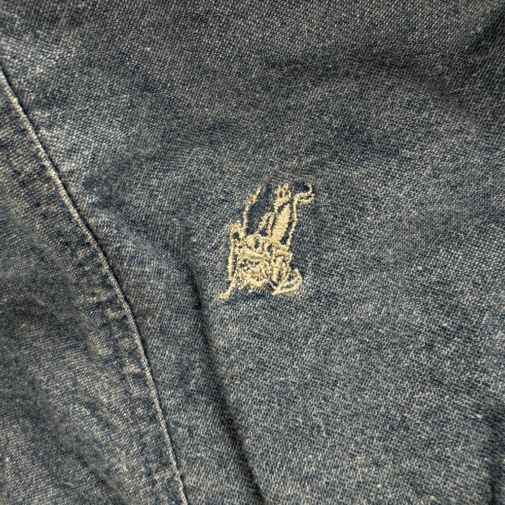 Burberry Nova Check Denim Blue Jacket (M)