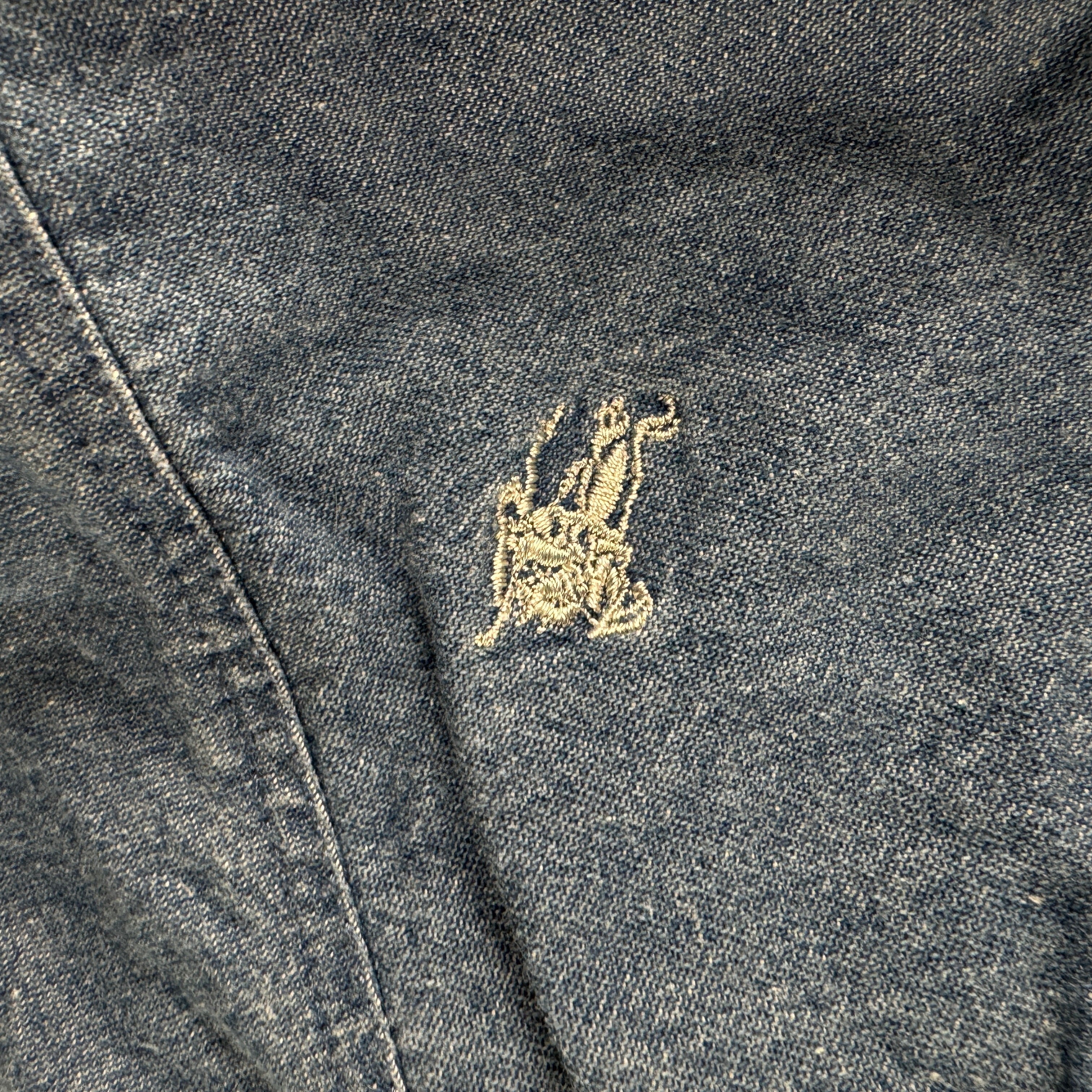 Burberry Nova Check Denim Blue Jacket (M)