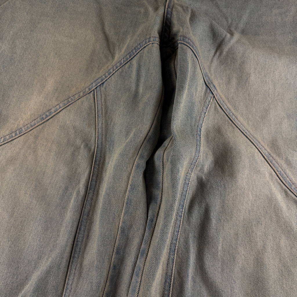 Younger Song Washed Blue Pants (L)