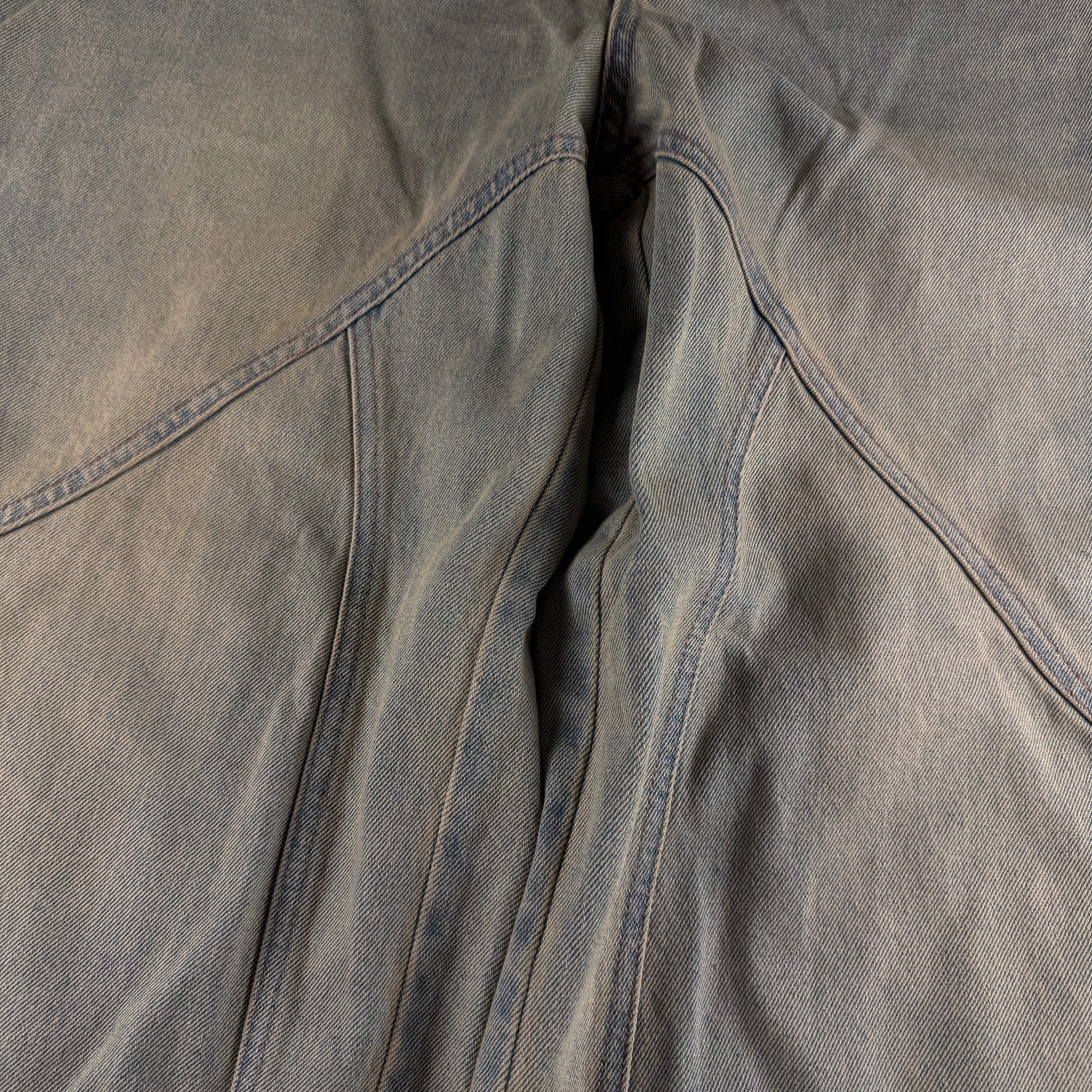 Younger Song Washed Blue Pants (L)
