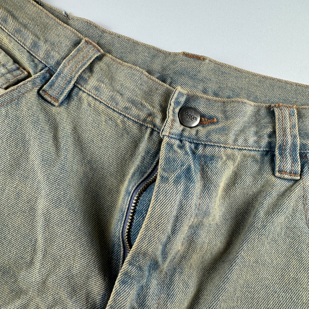 Younger Song Washed Blue Pants (L)