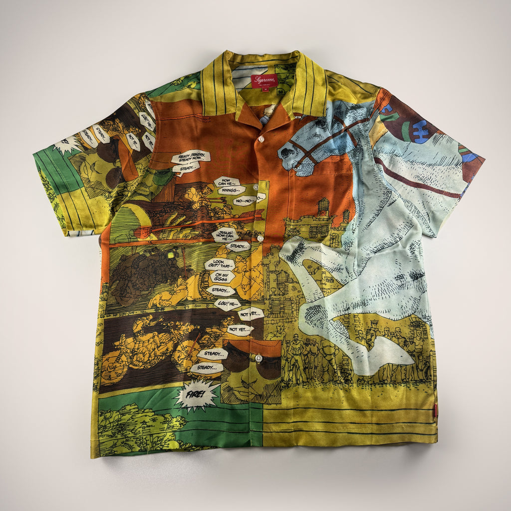 Supreme x Ronin Silk Printed S/S Shirt (M)