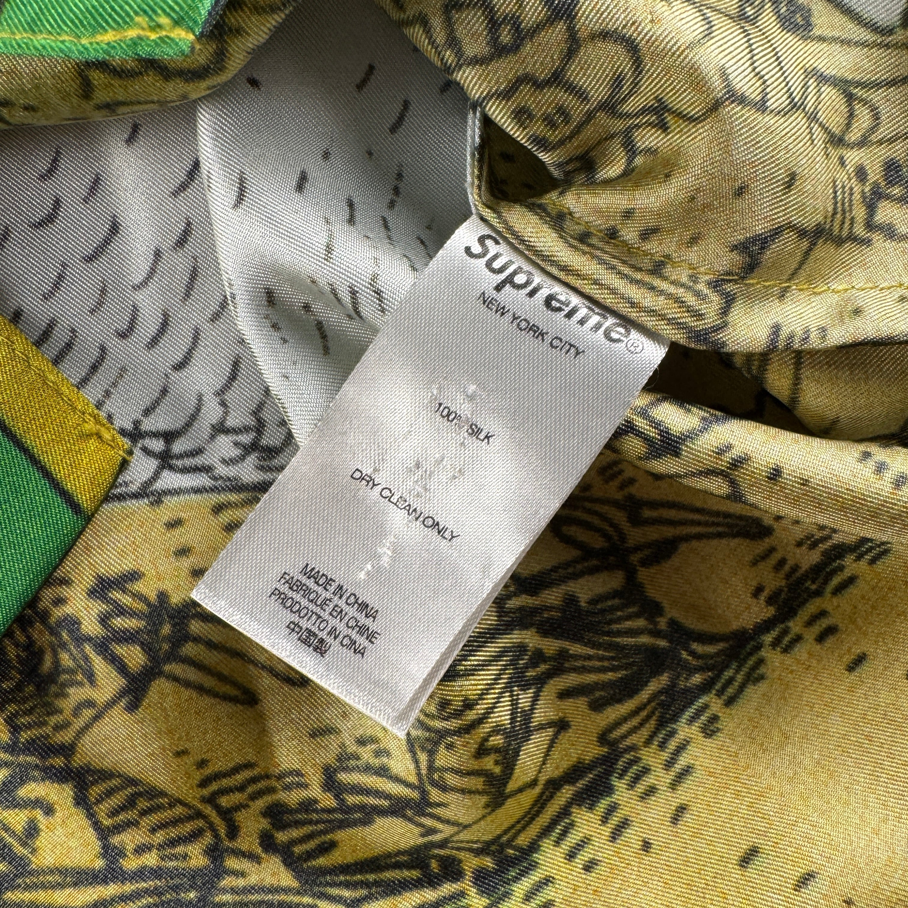 Supreme x Ronin Silk Printed S/S Shirt (M)