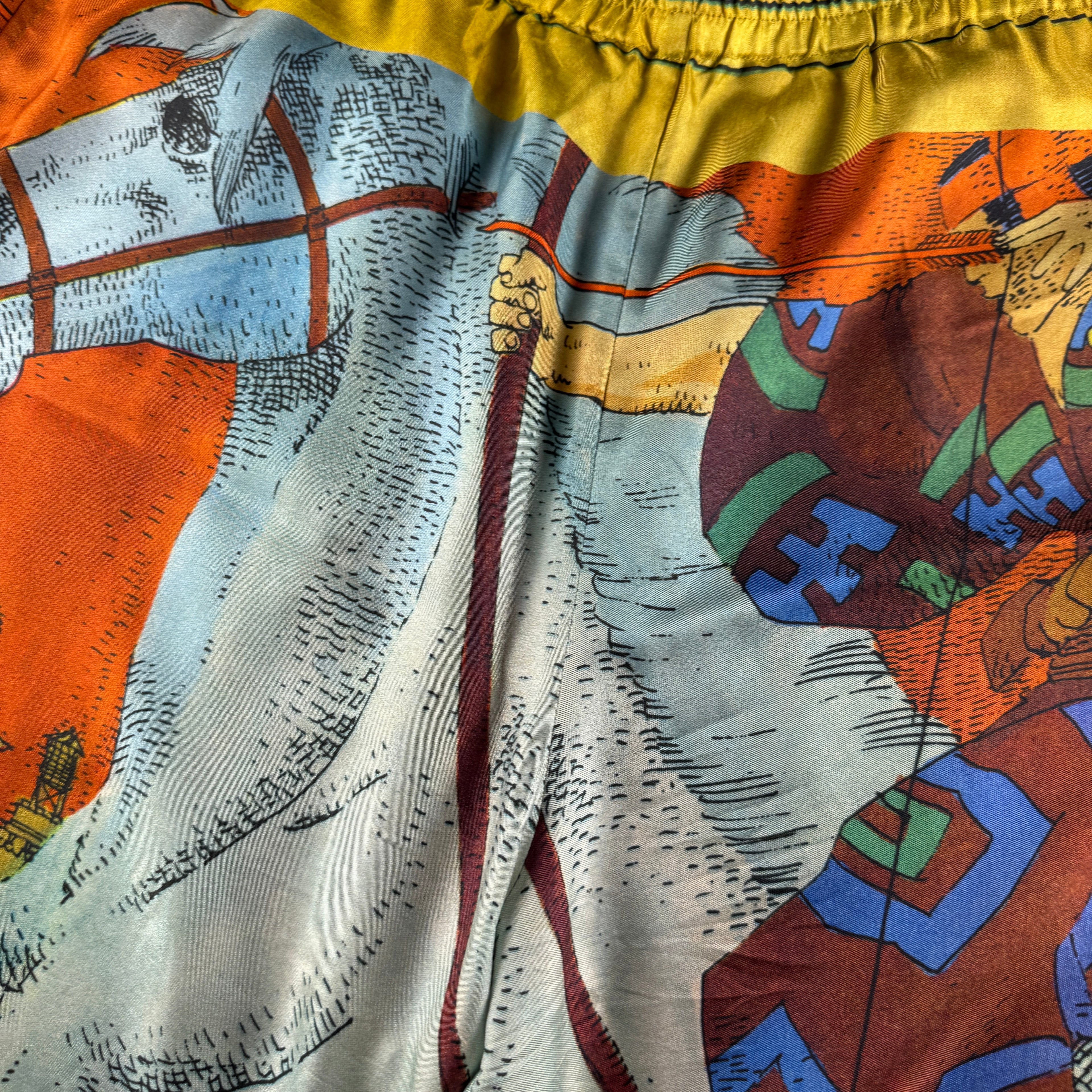 Supreme x Ronin Silk Printed Short (M)