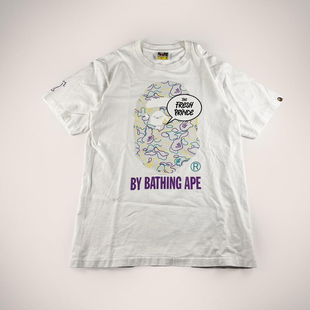 BAPE x The Fresh Prince White Tee (M)