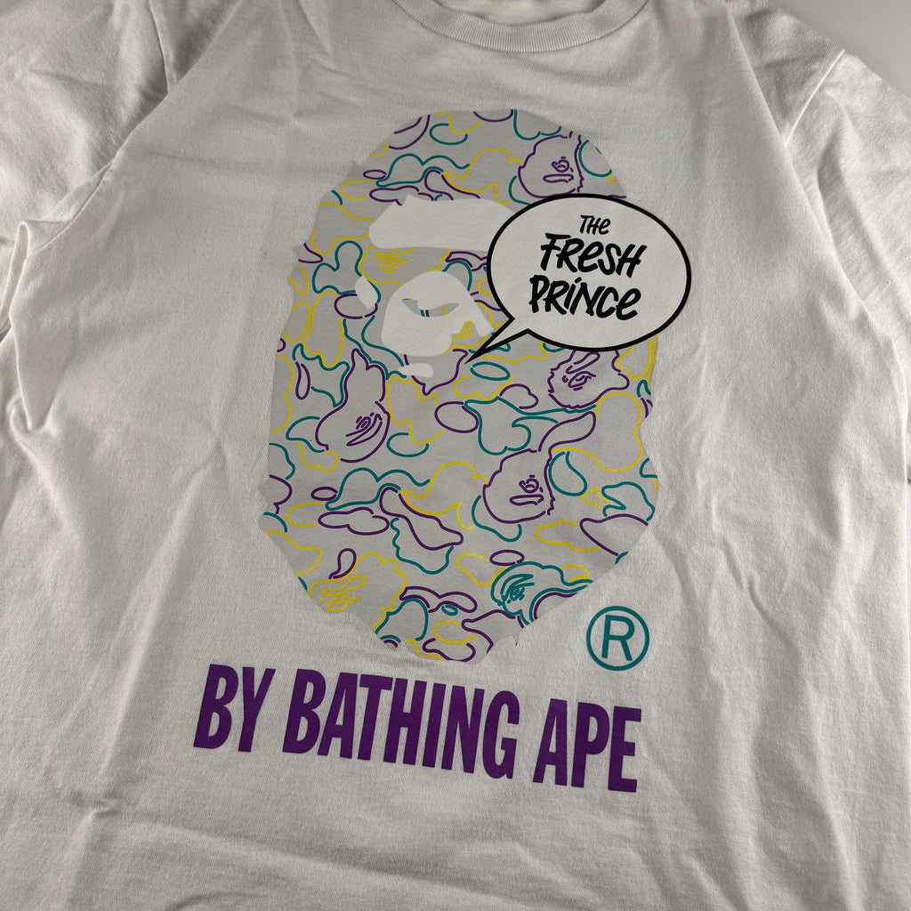 BAPE x The Fresh Prince White Tee (M)