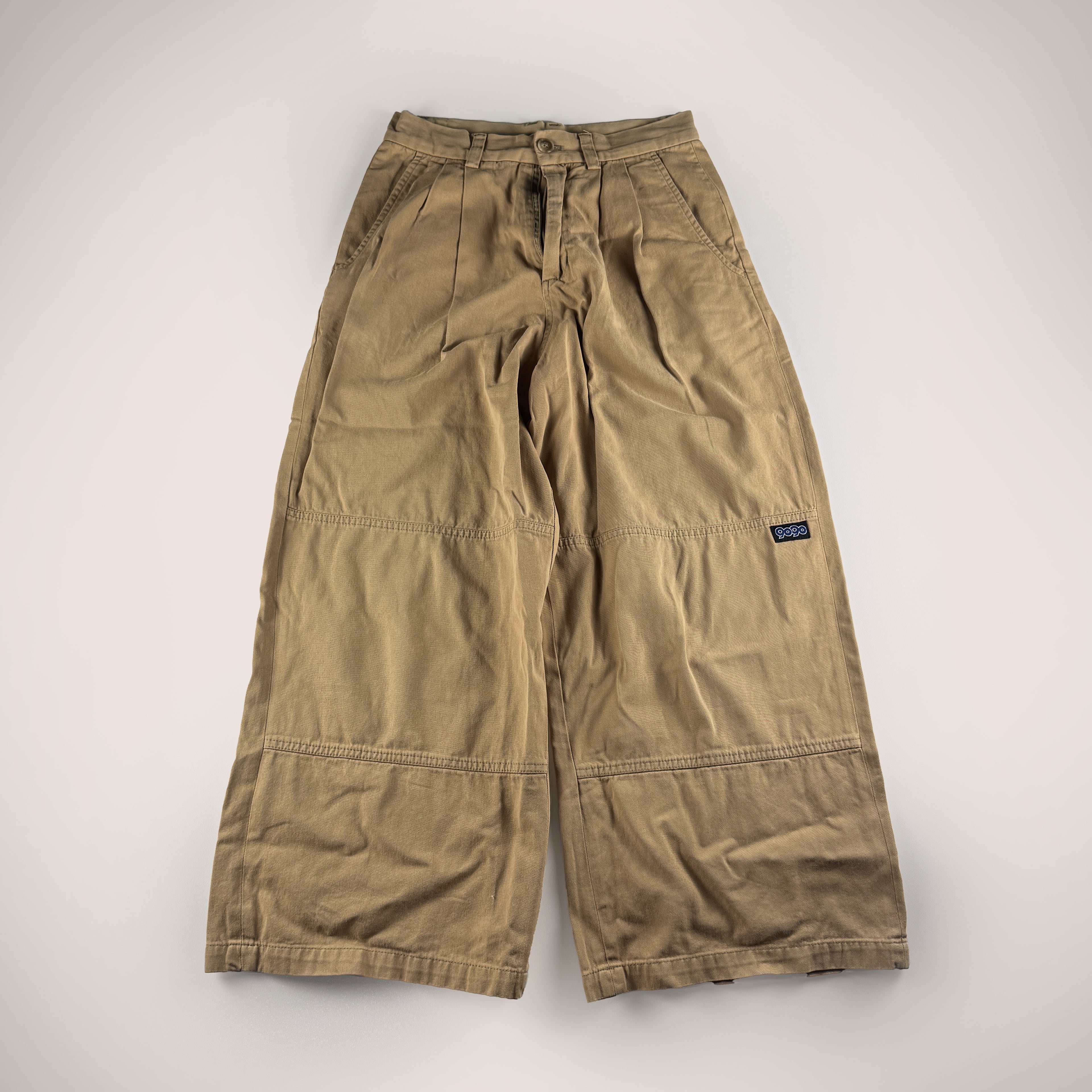 9090 Beige Cargo Light Pants (M)