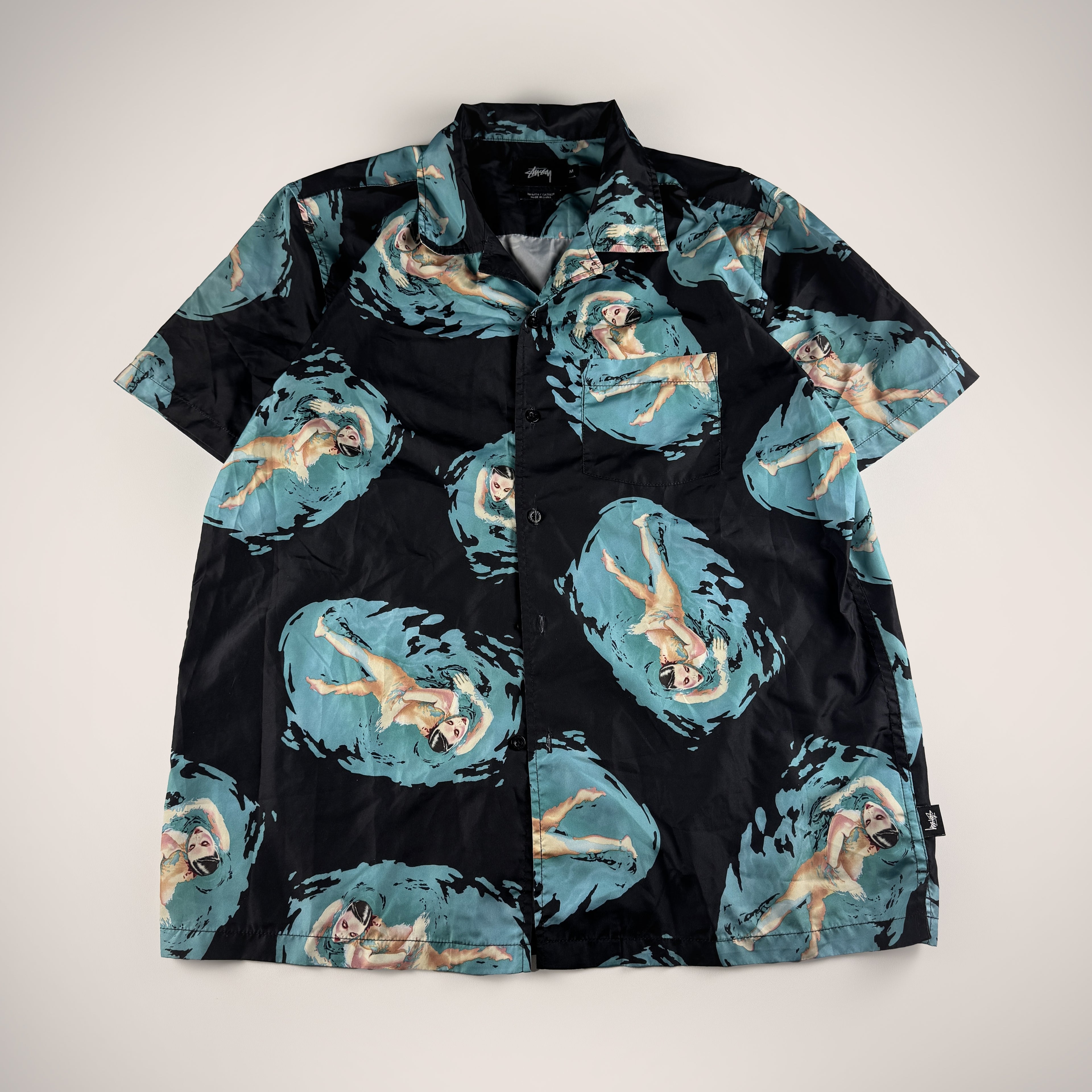 Stussy x Harumi Yamaguchi Printed S/S Shirt (M)