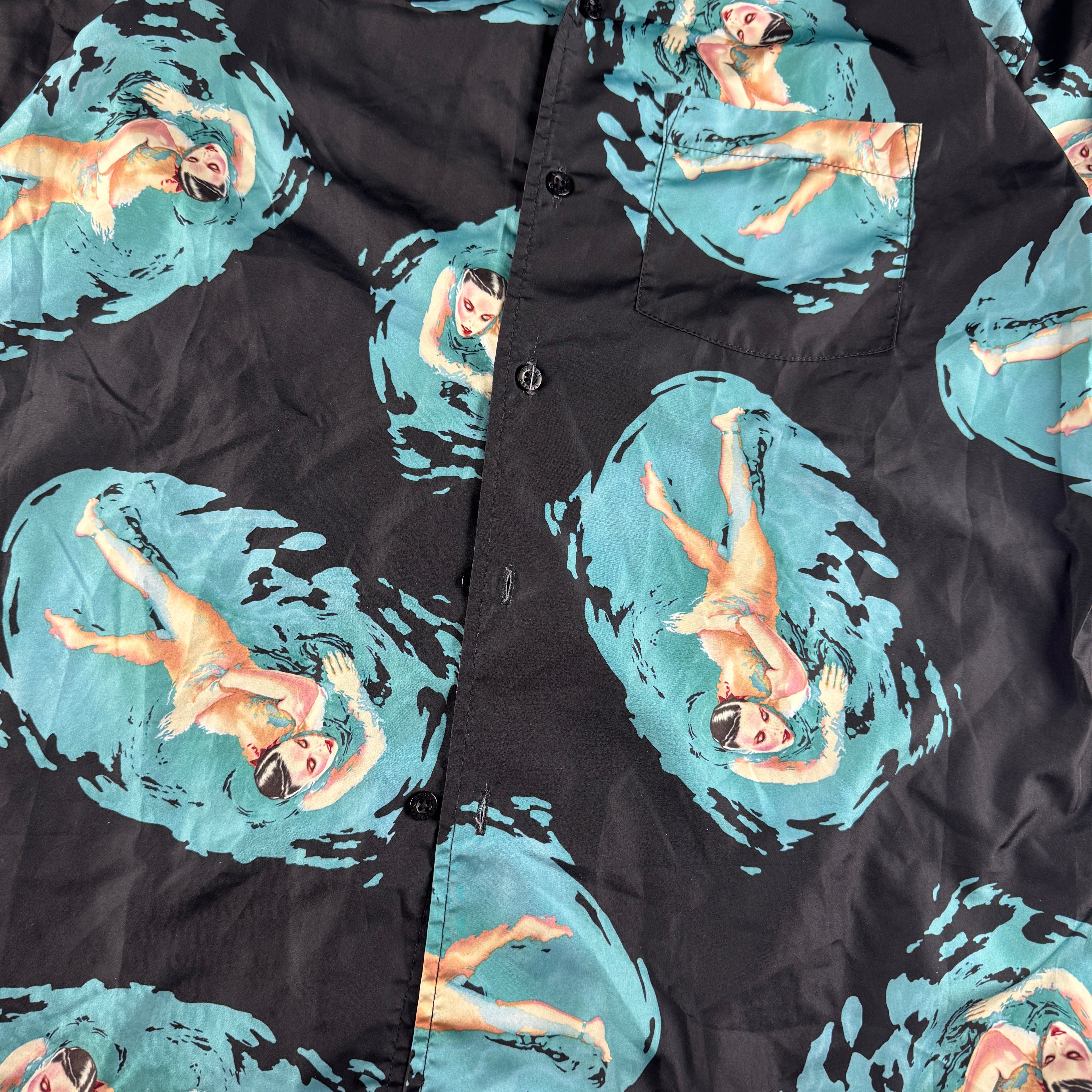 Stussy x Harumi Yamaguchi Printed S/S Shirt (M)