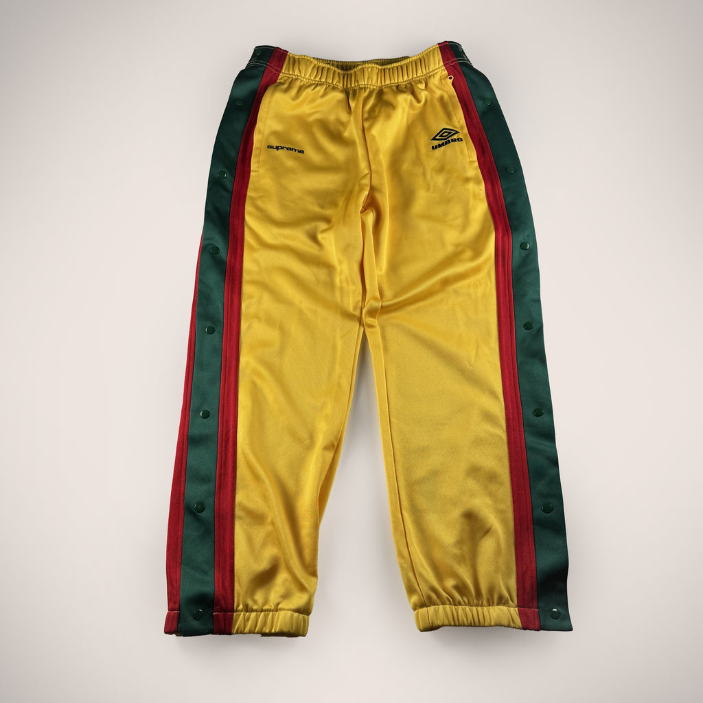 Supreme x Umbro Break Away Yellow Sweat Pants (S)