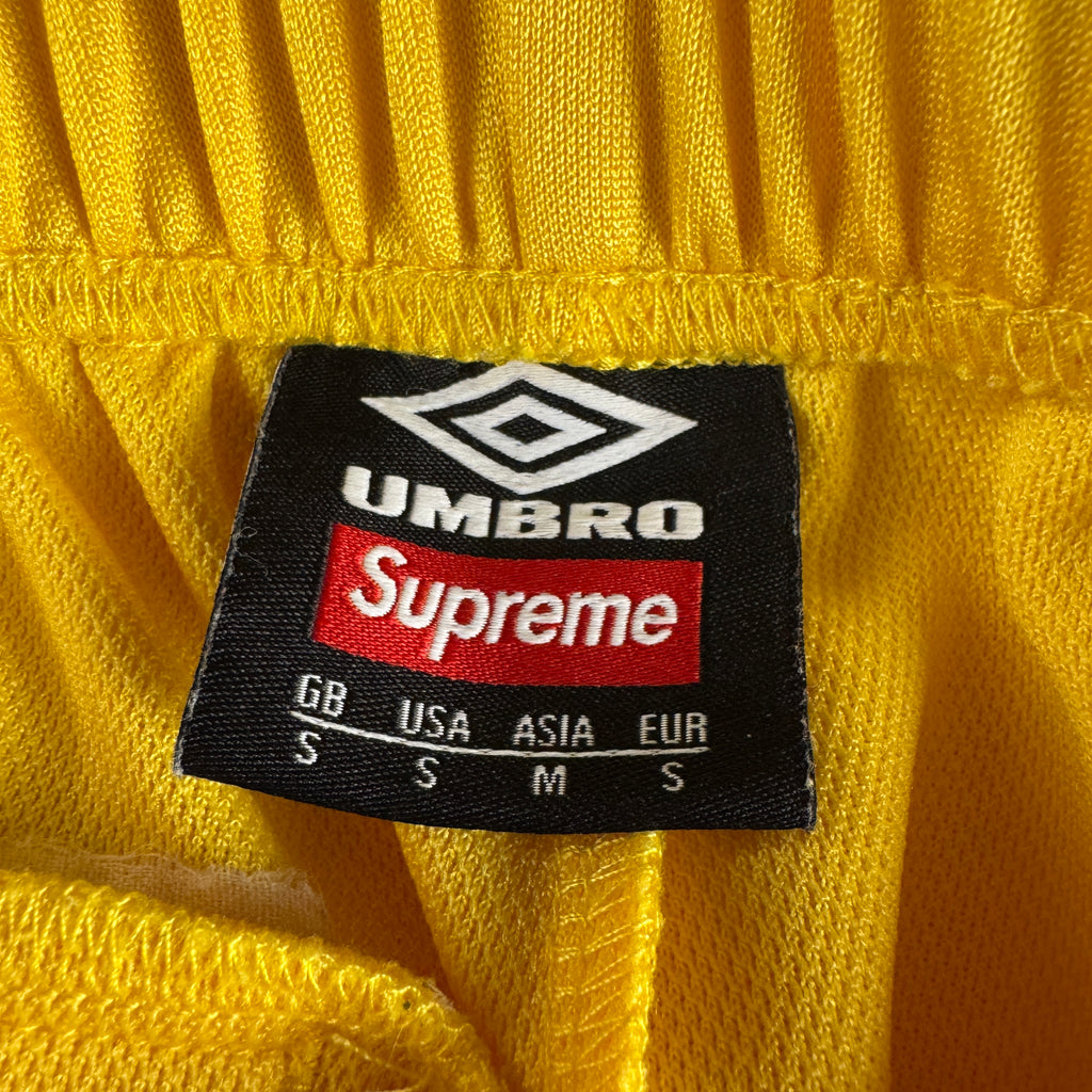 Supreme x Umbro Break Away Yellow Sweat Pants (S)