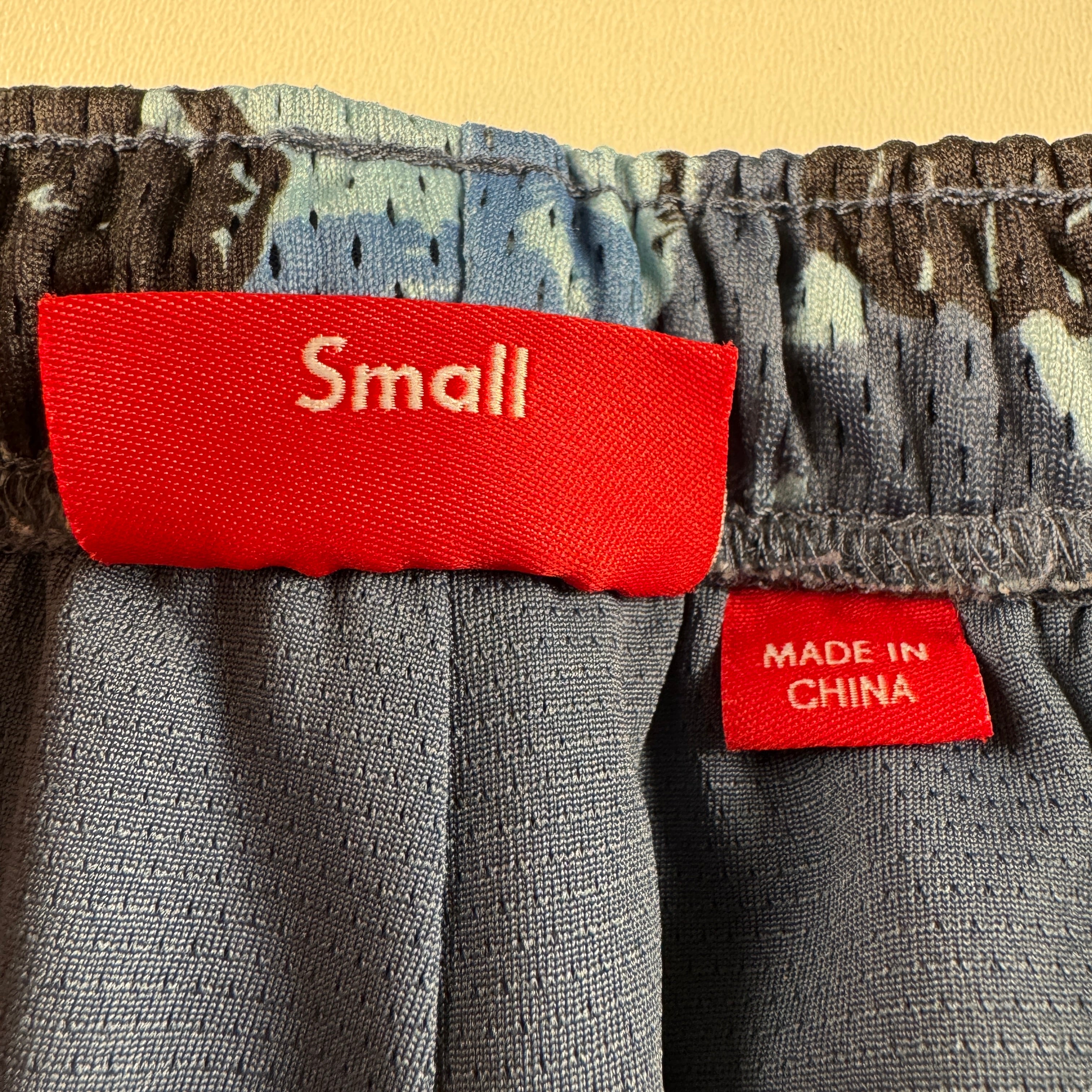 Supreme x Hardies Camo Basketball Blue Short (S)