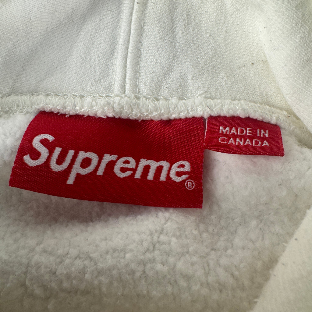 Supreme Color Blocked Arc Logo Hoodie (L)