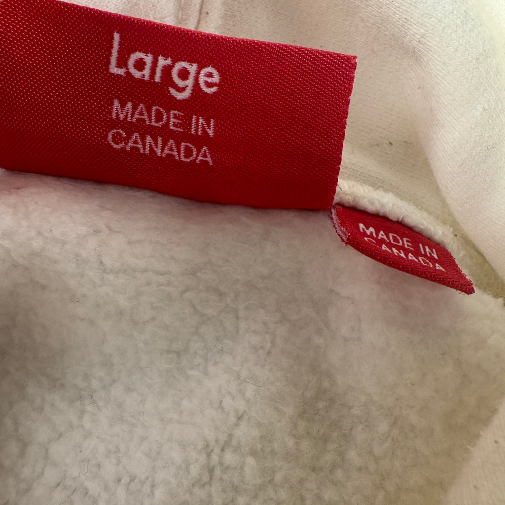 Supreme Color Blocked Arc Logo Hoodie (L)