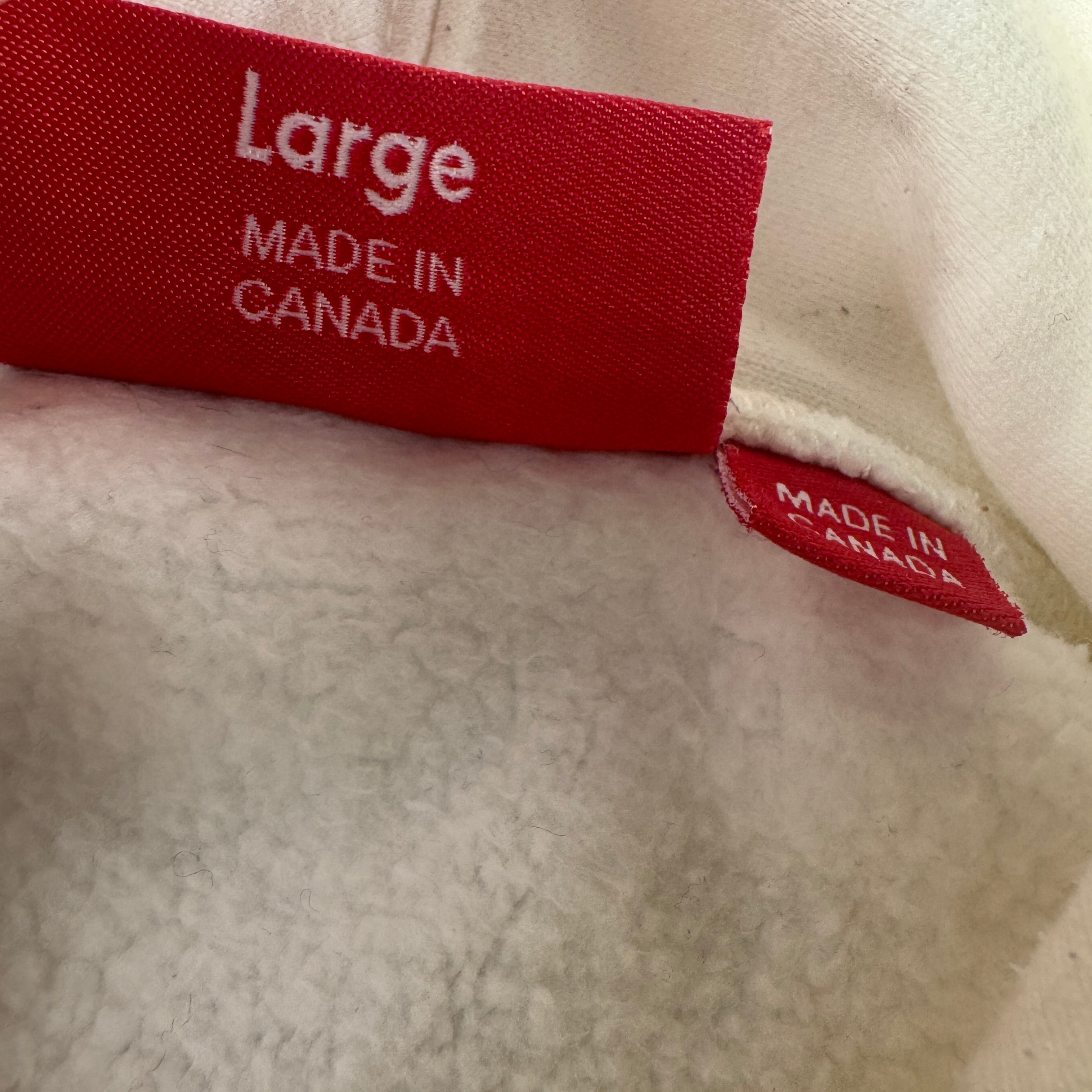 Supreme Color Blocked Arc Logo Hoodie (L)