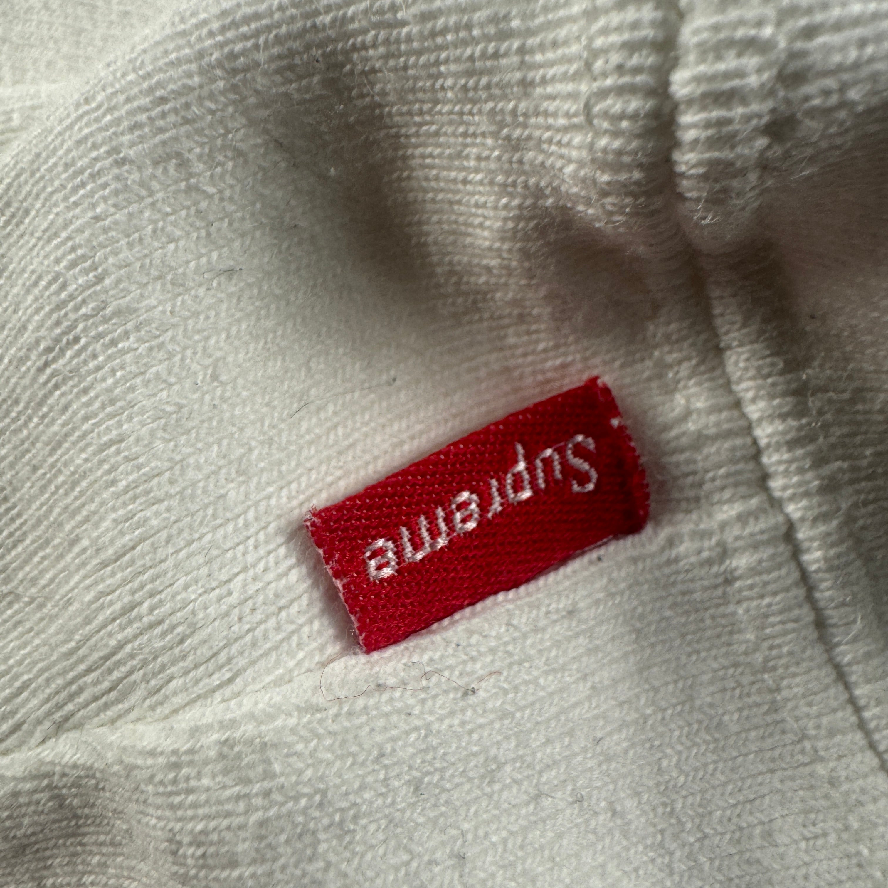 Supreme Color Blocked Arc Logo Hoodie (L)