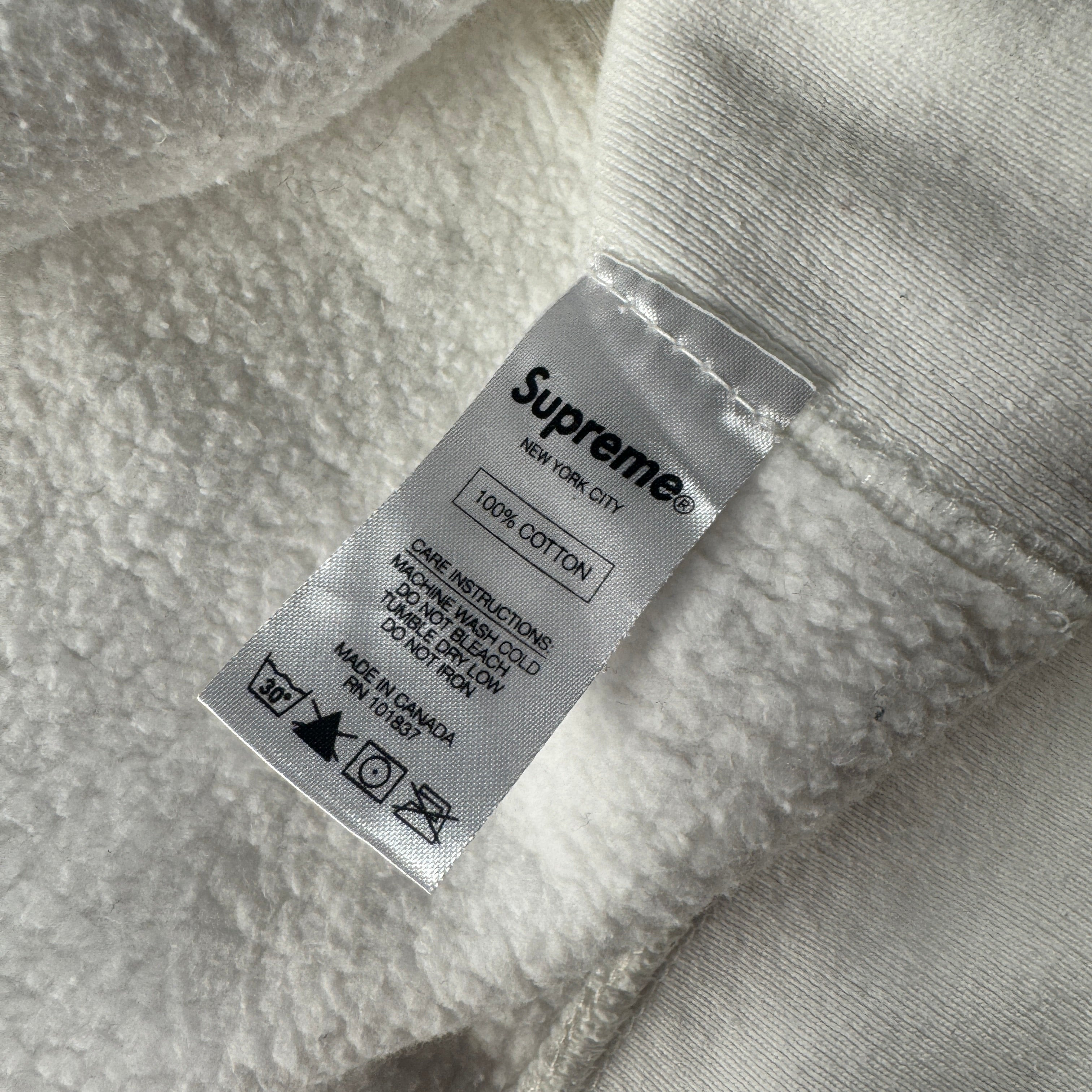 Supreme Color Blocked Arc Logo Hoodie (L)