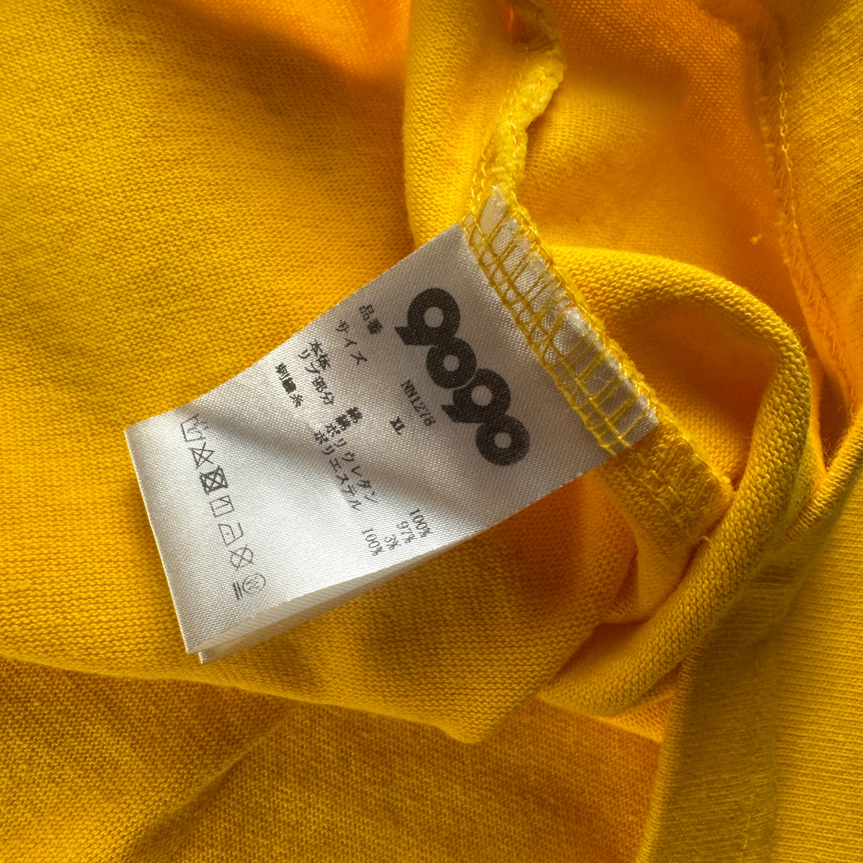9090 x Centimeter Yellow Tee (XL)