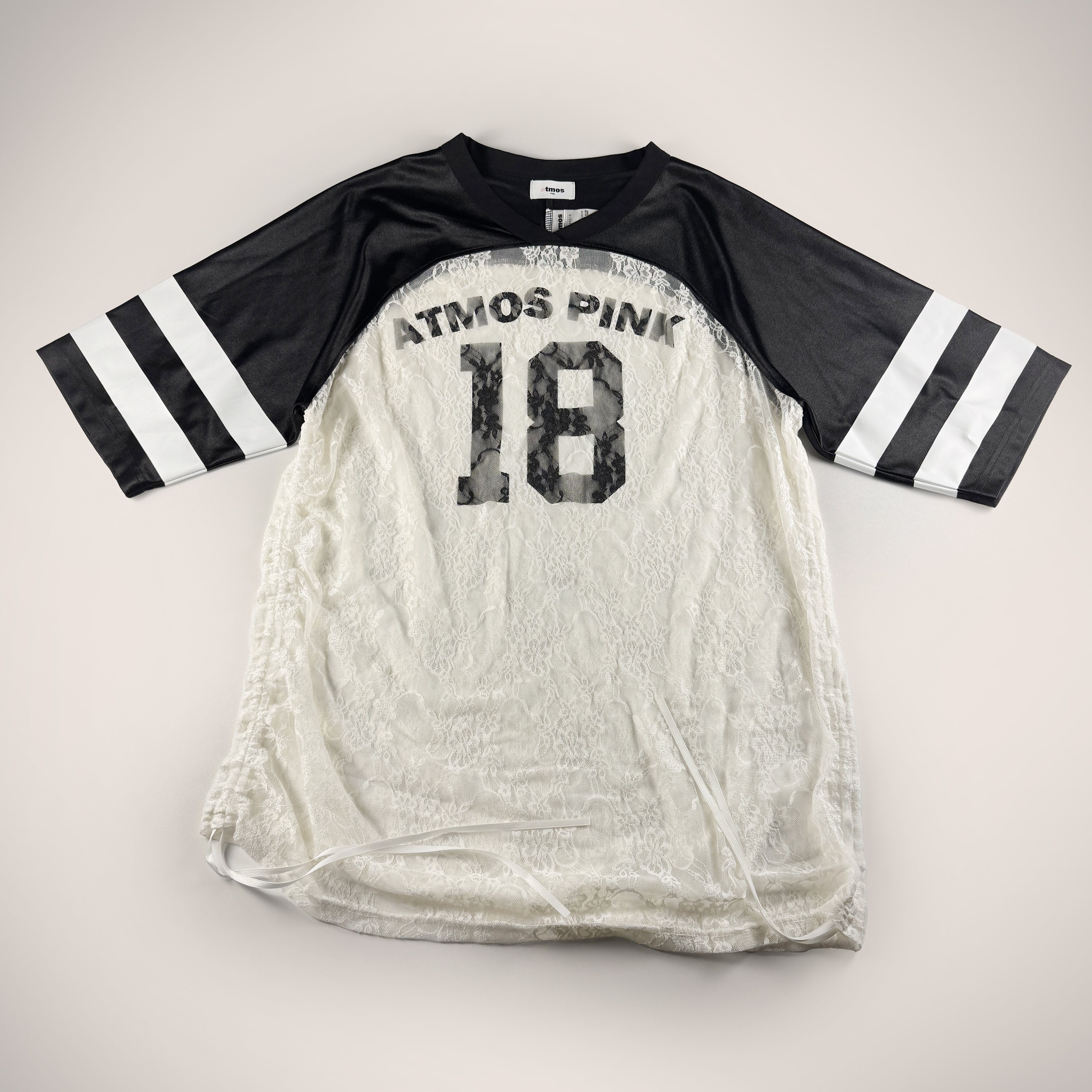 Atmos Pink Dentelle Black and White Jersey (OS)